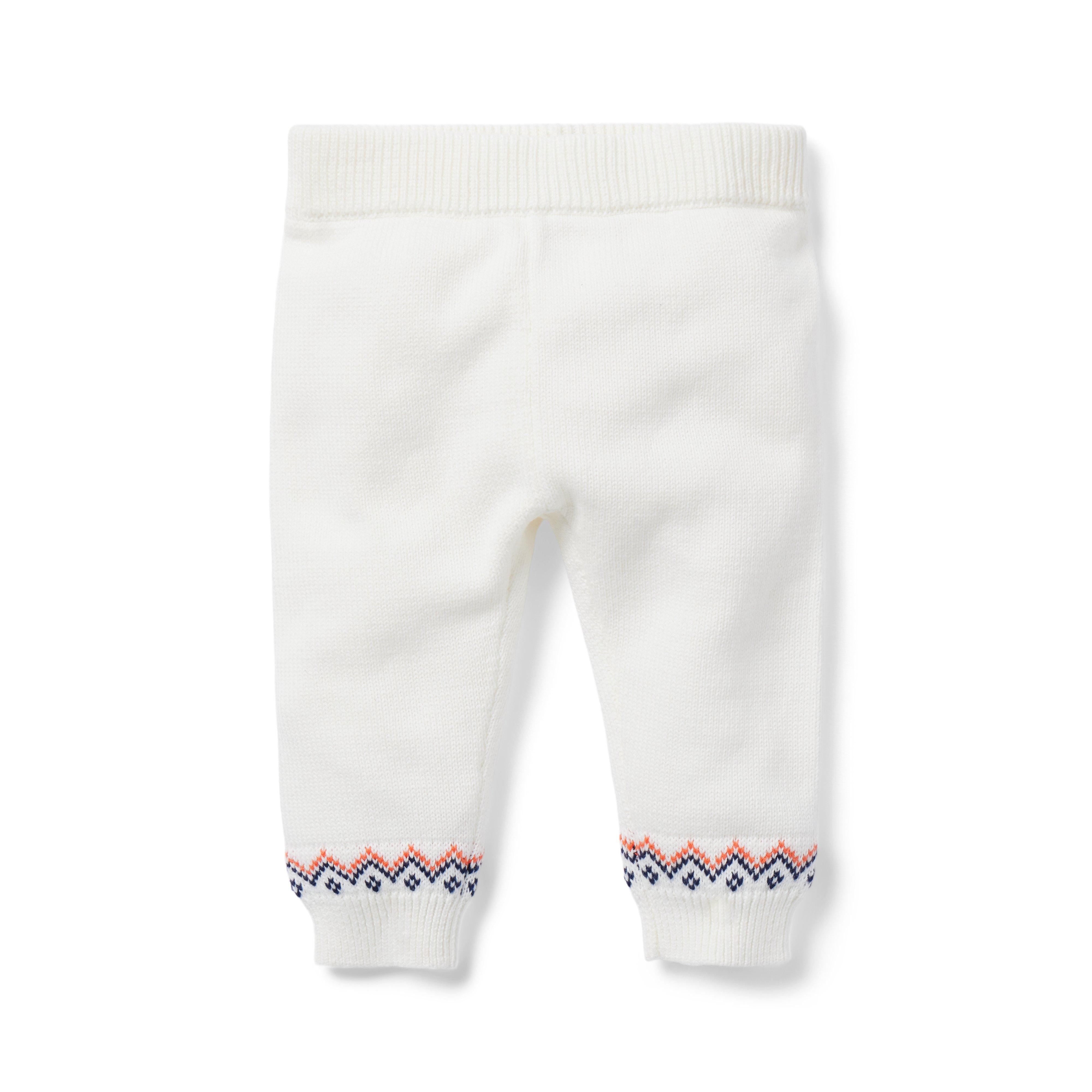 Baby Fair Isle Cuff Sweater Pant image number 0