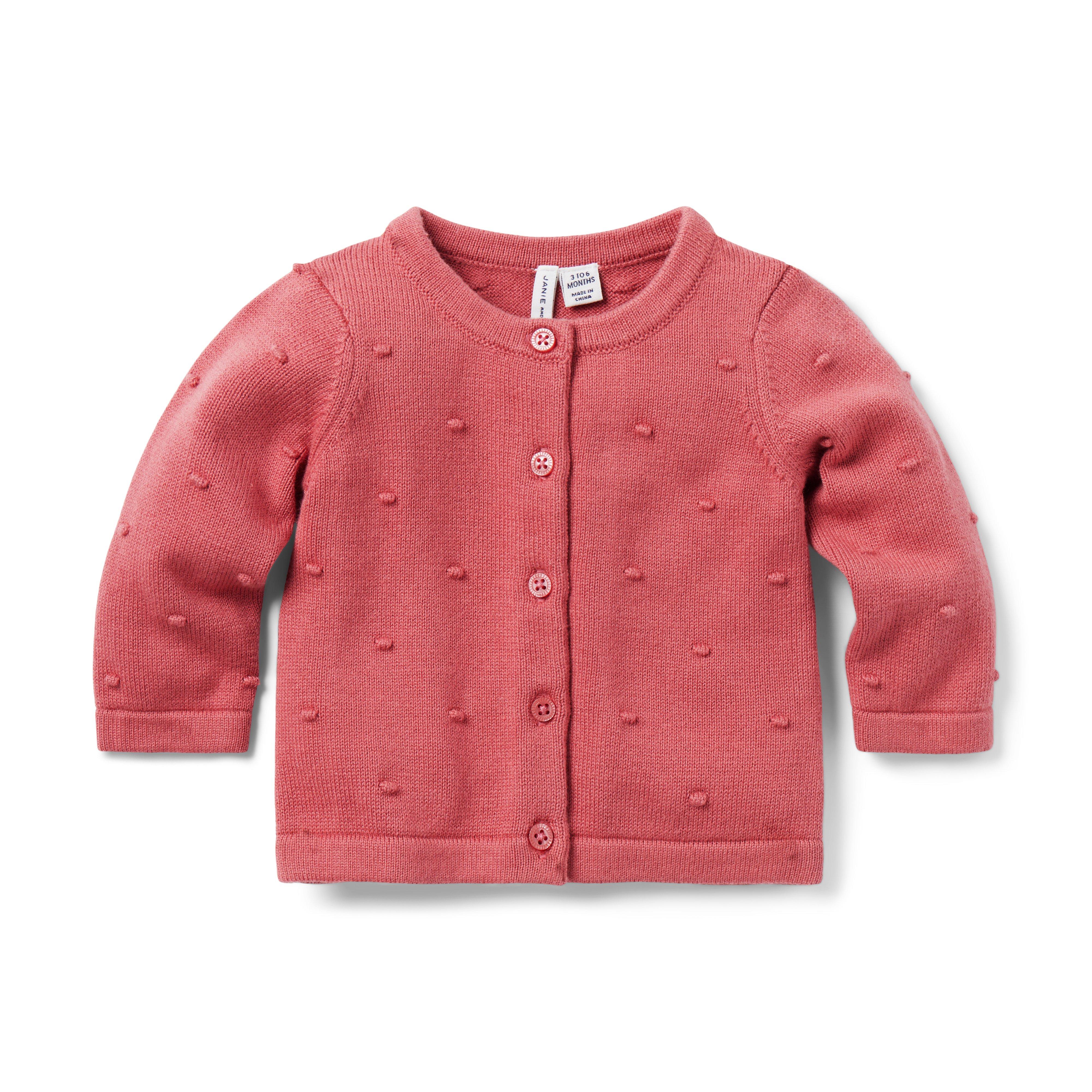 Baby Textured Dot Cardigan image number 0