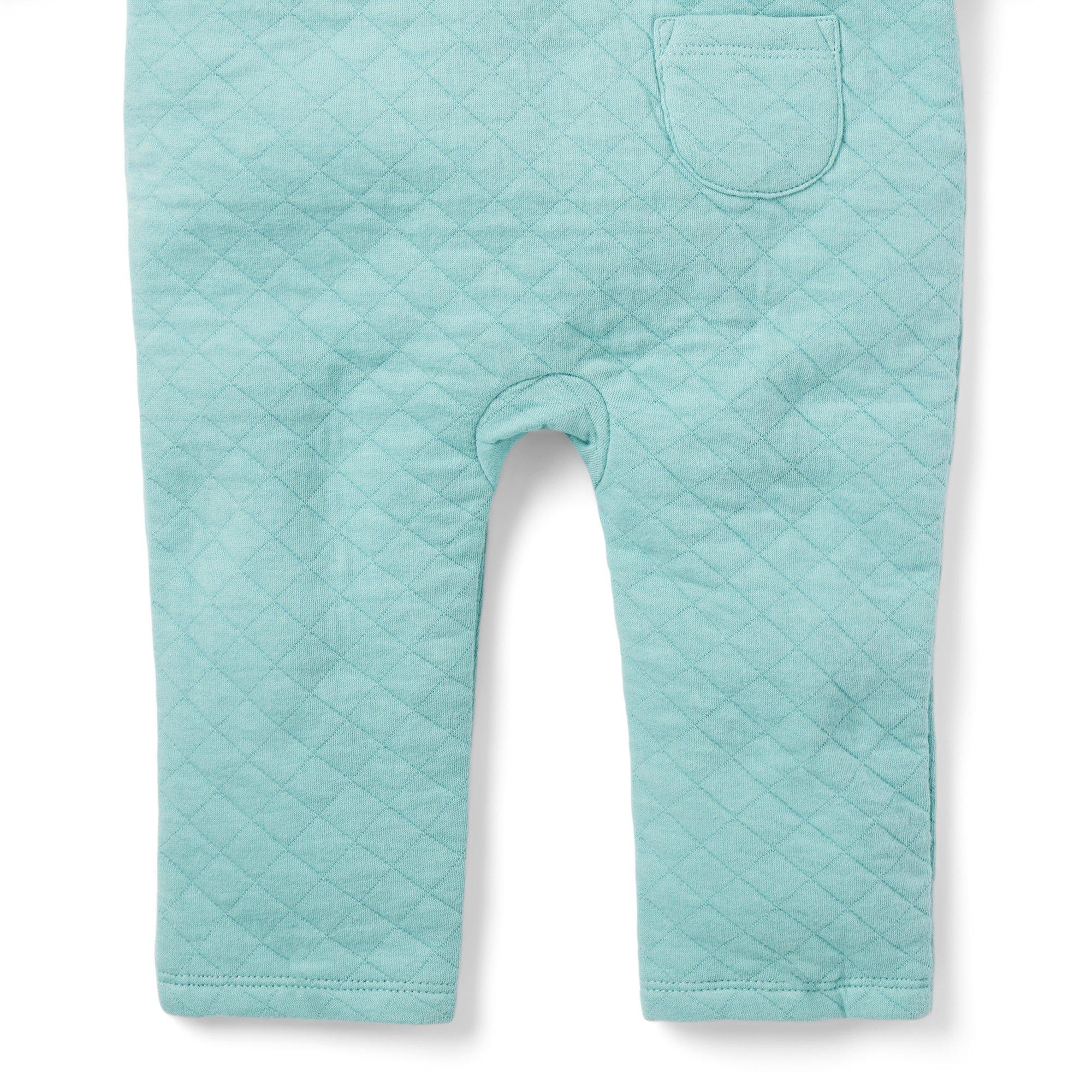 Baby Quilted Shawl Collar One-Piece image number 4