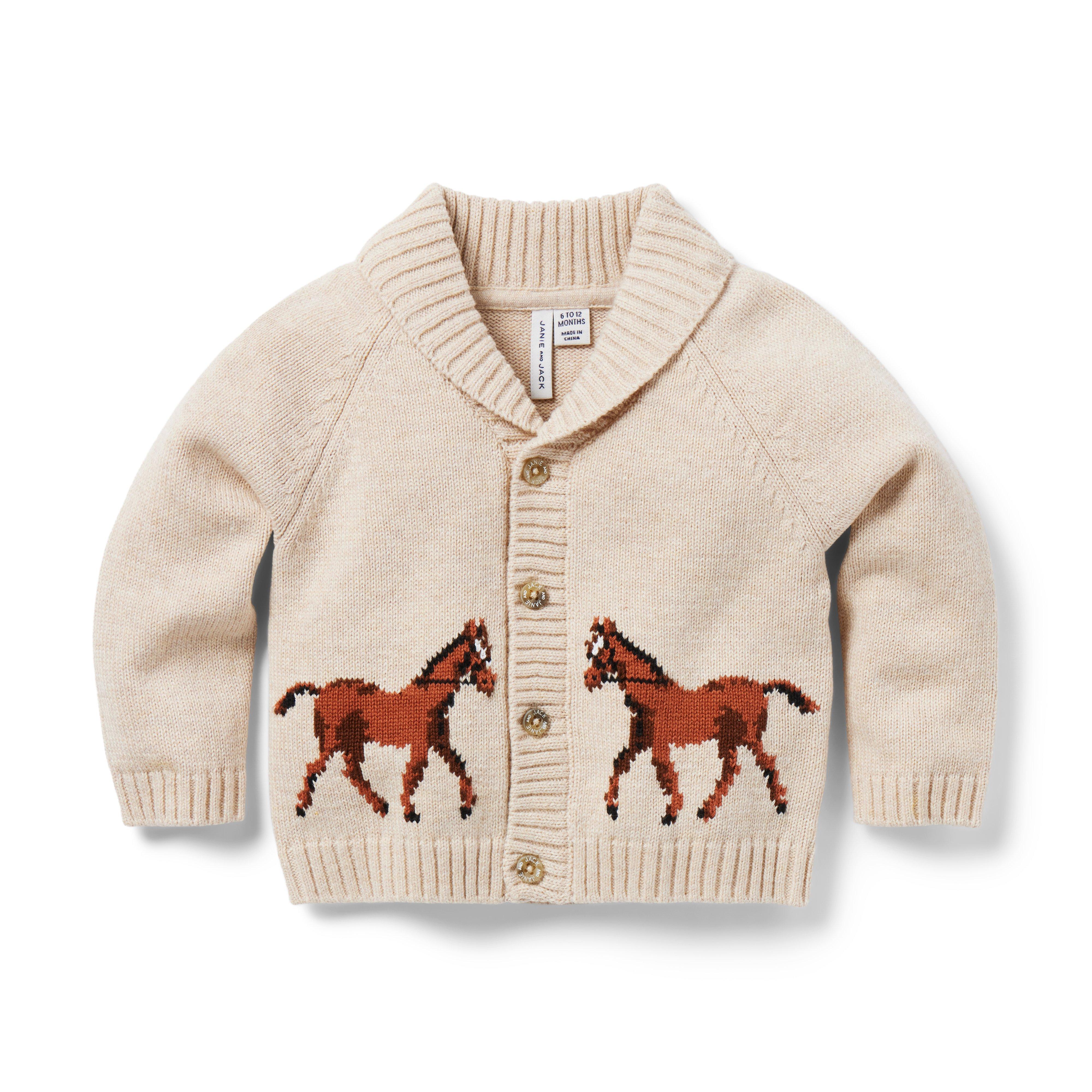 The Horse Show Baby Cardigan image number 0