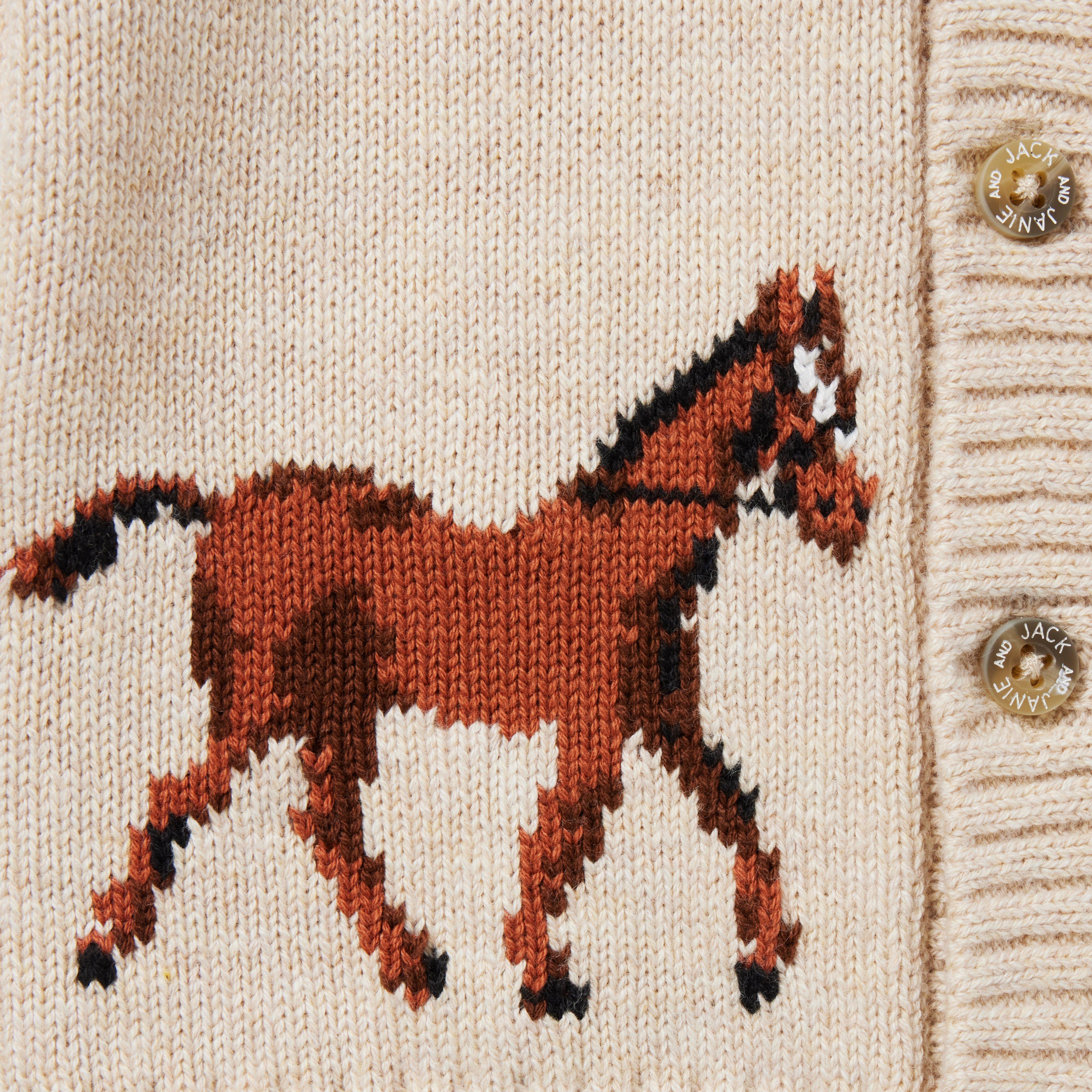 The Horse Show Baby Cardigan image number 2