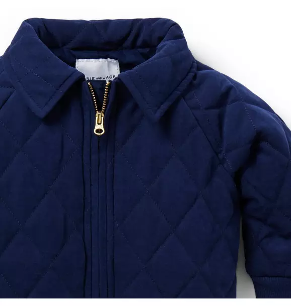 Baby Quilted Bomber Jacket image number 1