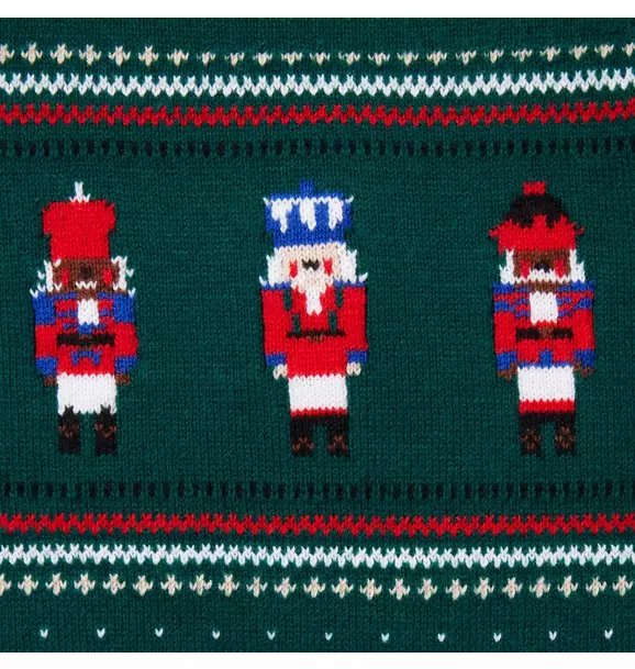 Baby Nutcracker Fair Isle Sweater Overall image number 2