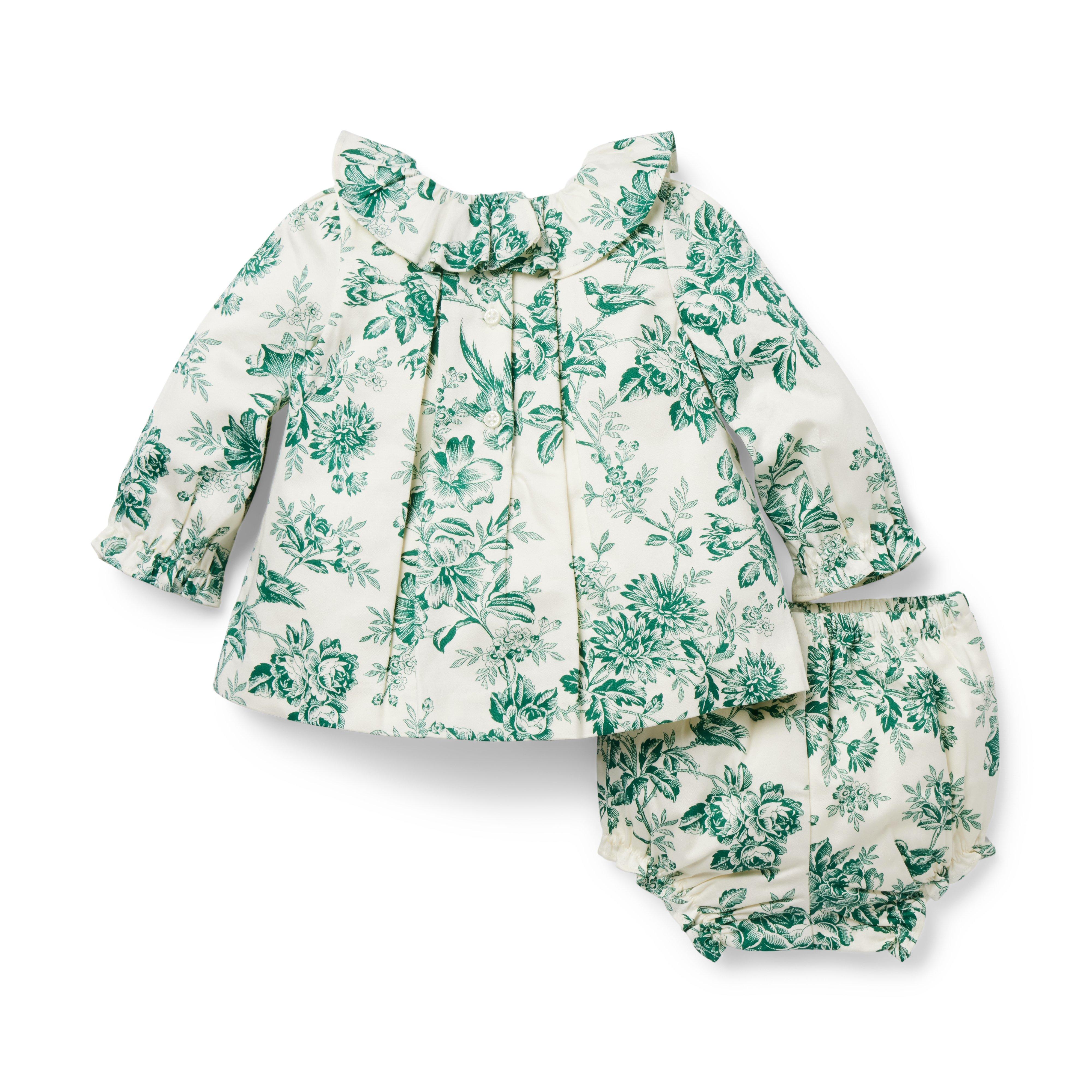 Baby Floral Toile Matching Set image number 1