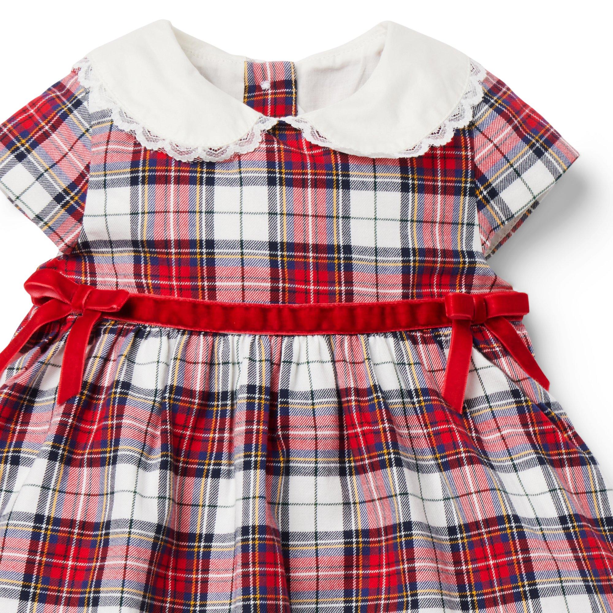 The Holiday Tartan Baby Dress image number 4