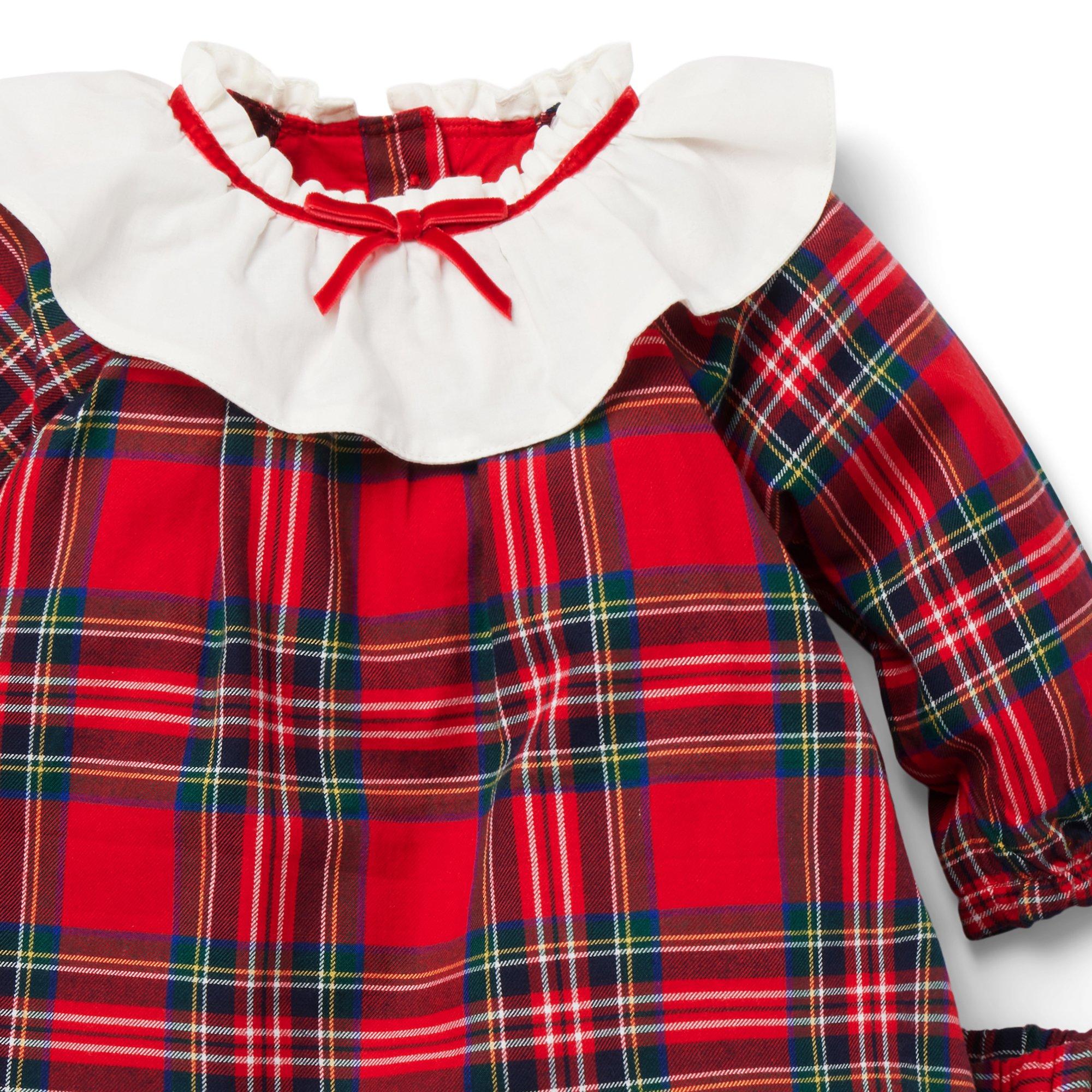 Tartan baby girl clearance outfit