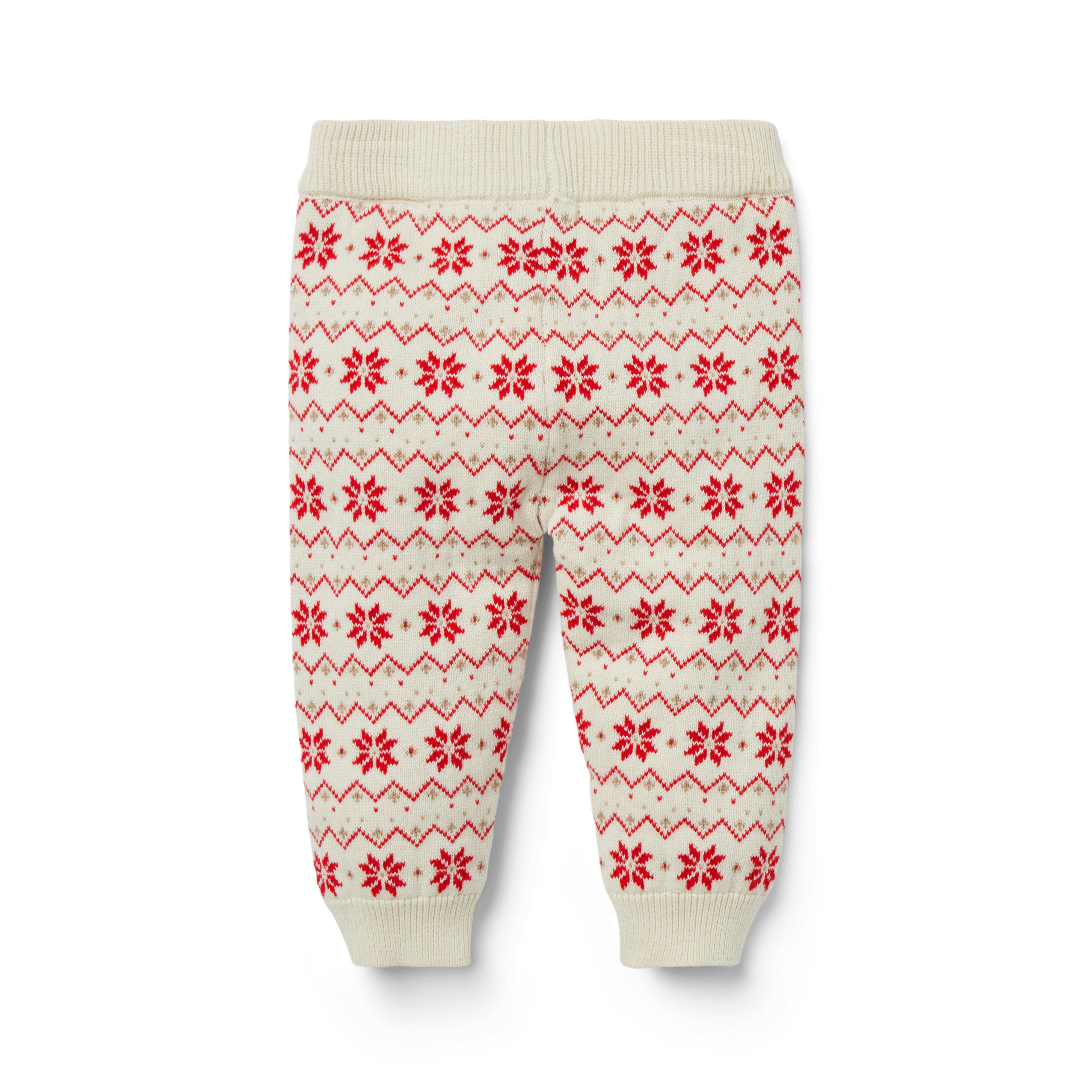 Baby Snowflake Fair Isle Pant image number 1