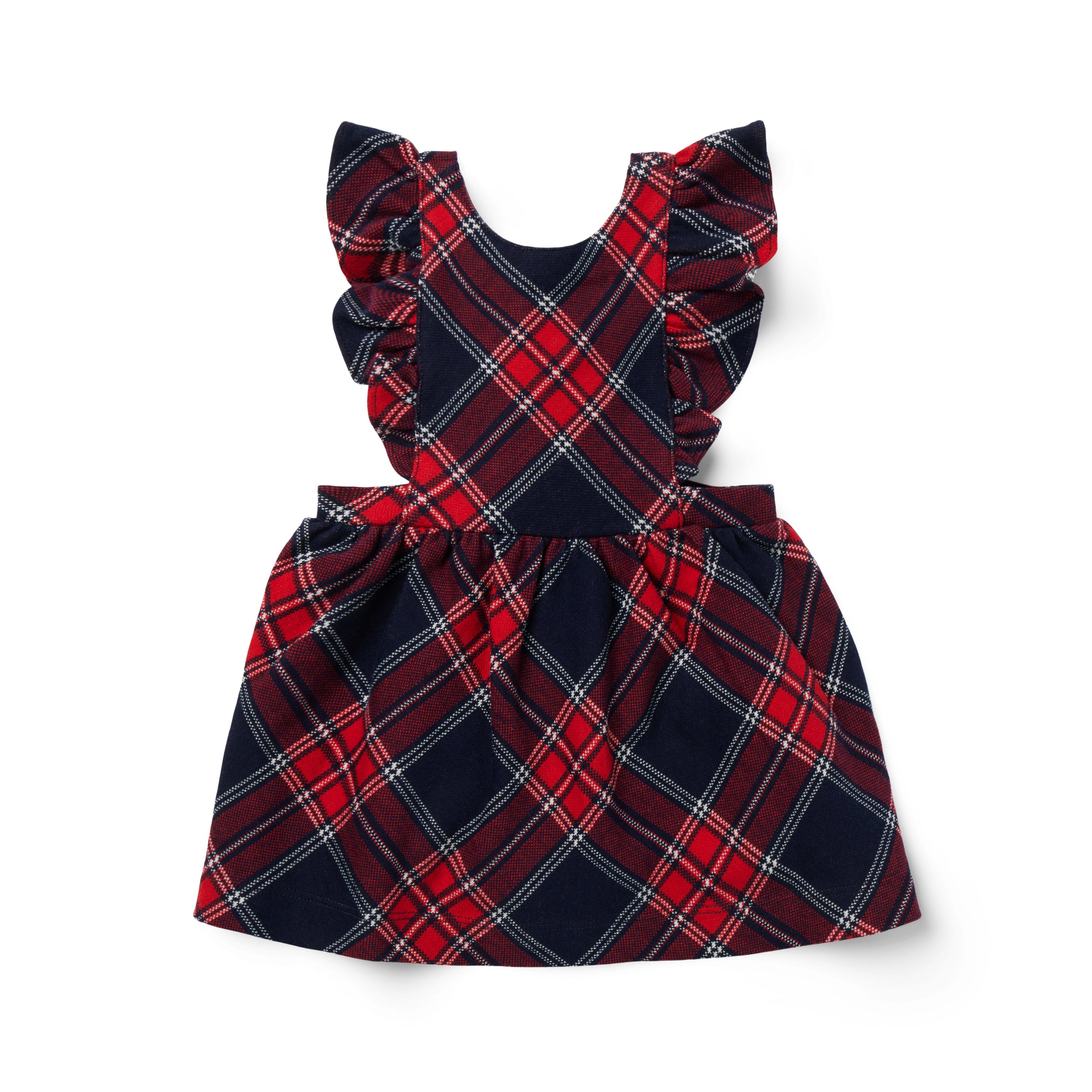 Baby Tartan Ruffle Jumper  image number 0