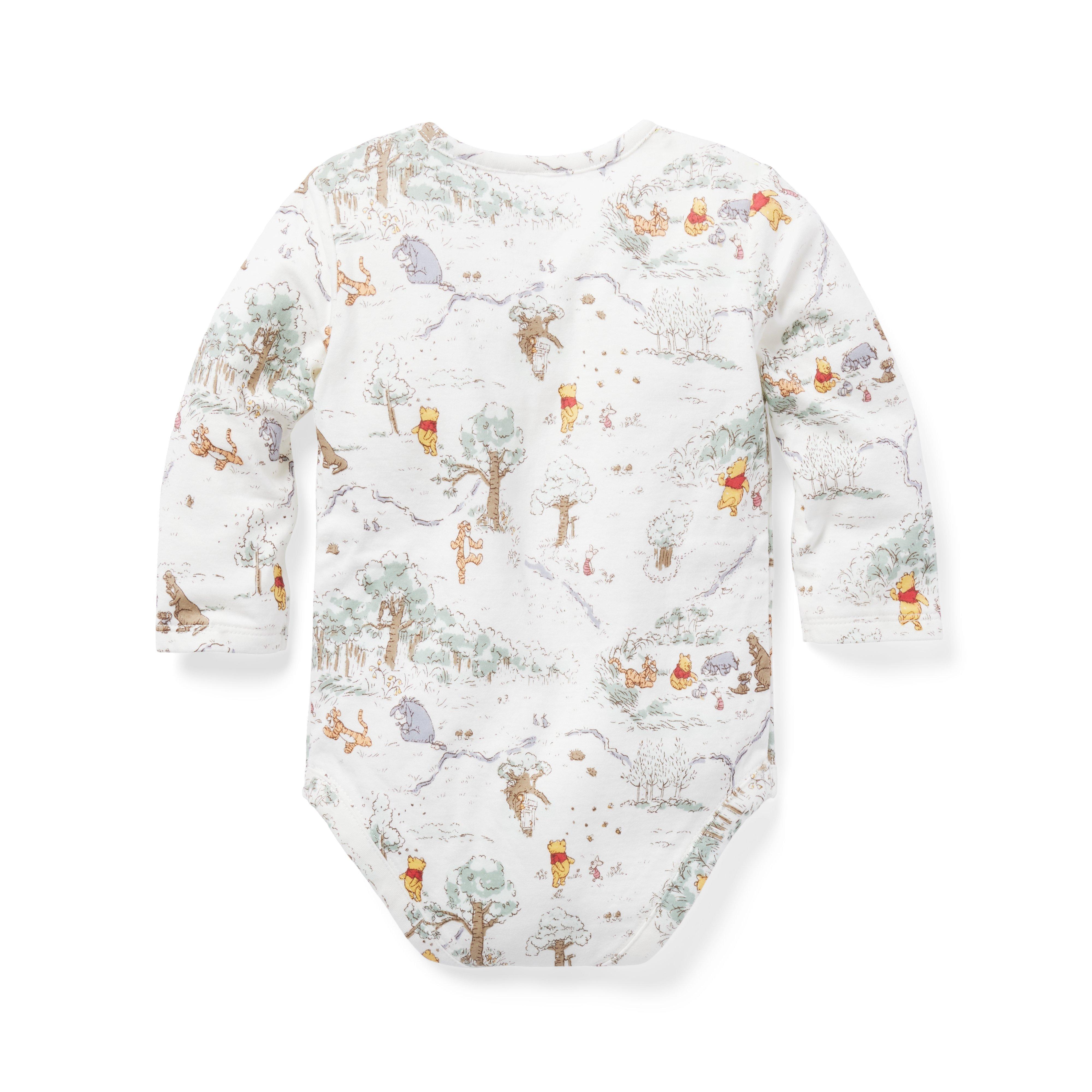 Disney Winnie The Pooh Baby Toile Bodysuit image number 3