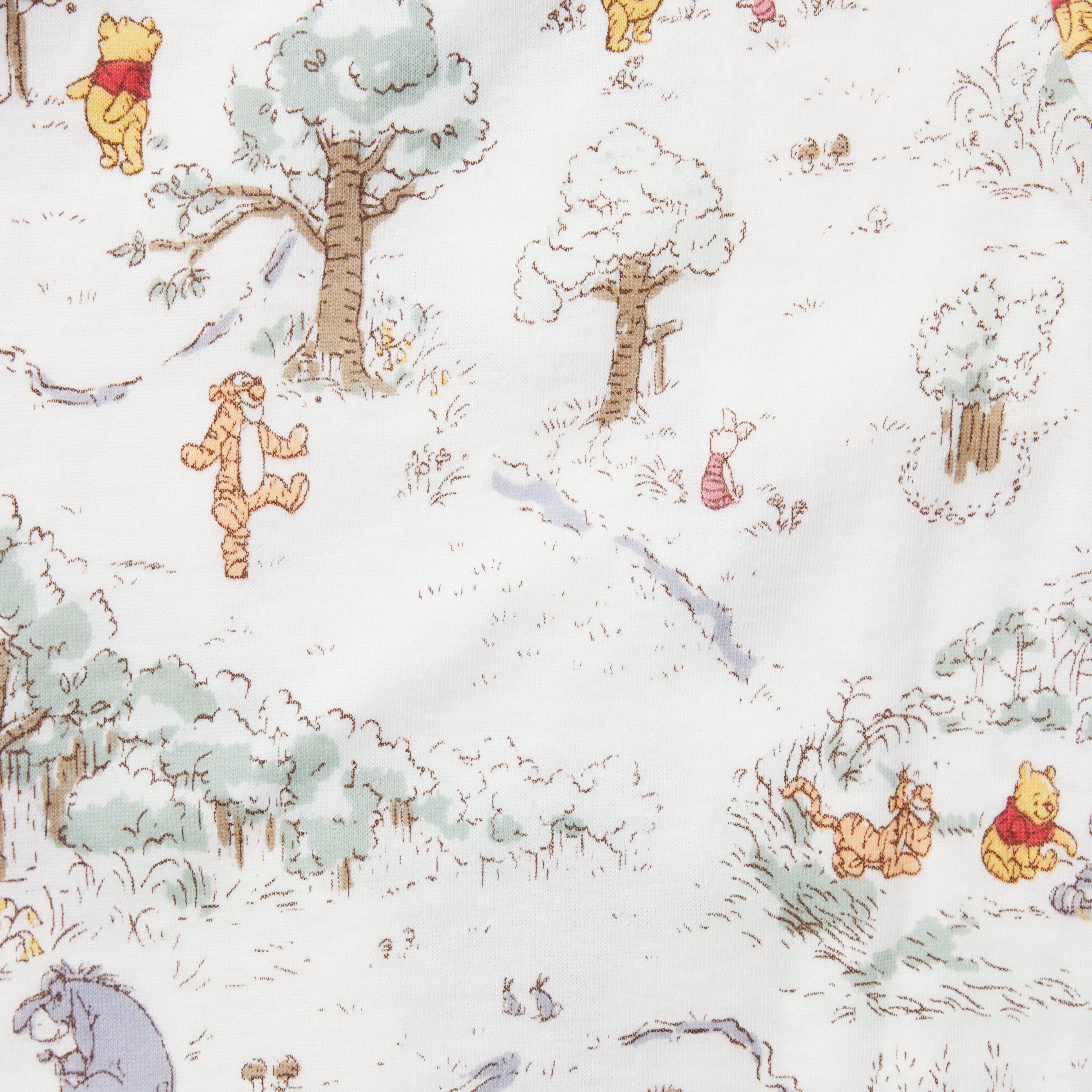 Disney Winnie The Pooh Baby Footed Wrap One-Piece image number 1