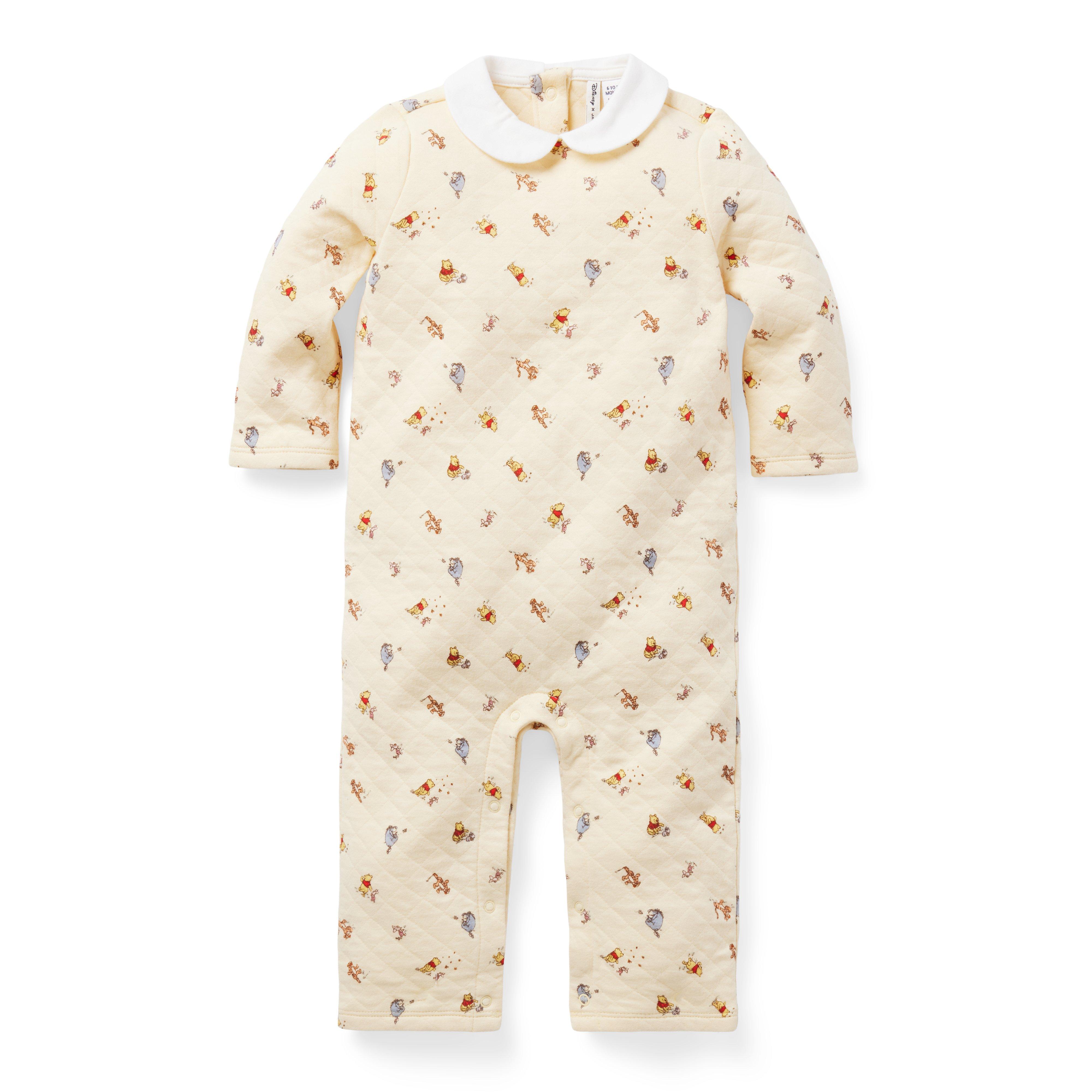 Disney Winnie The Pooh Baby Collared One-Piece image number 0