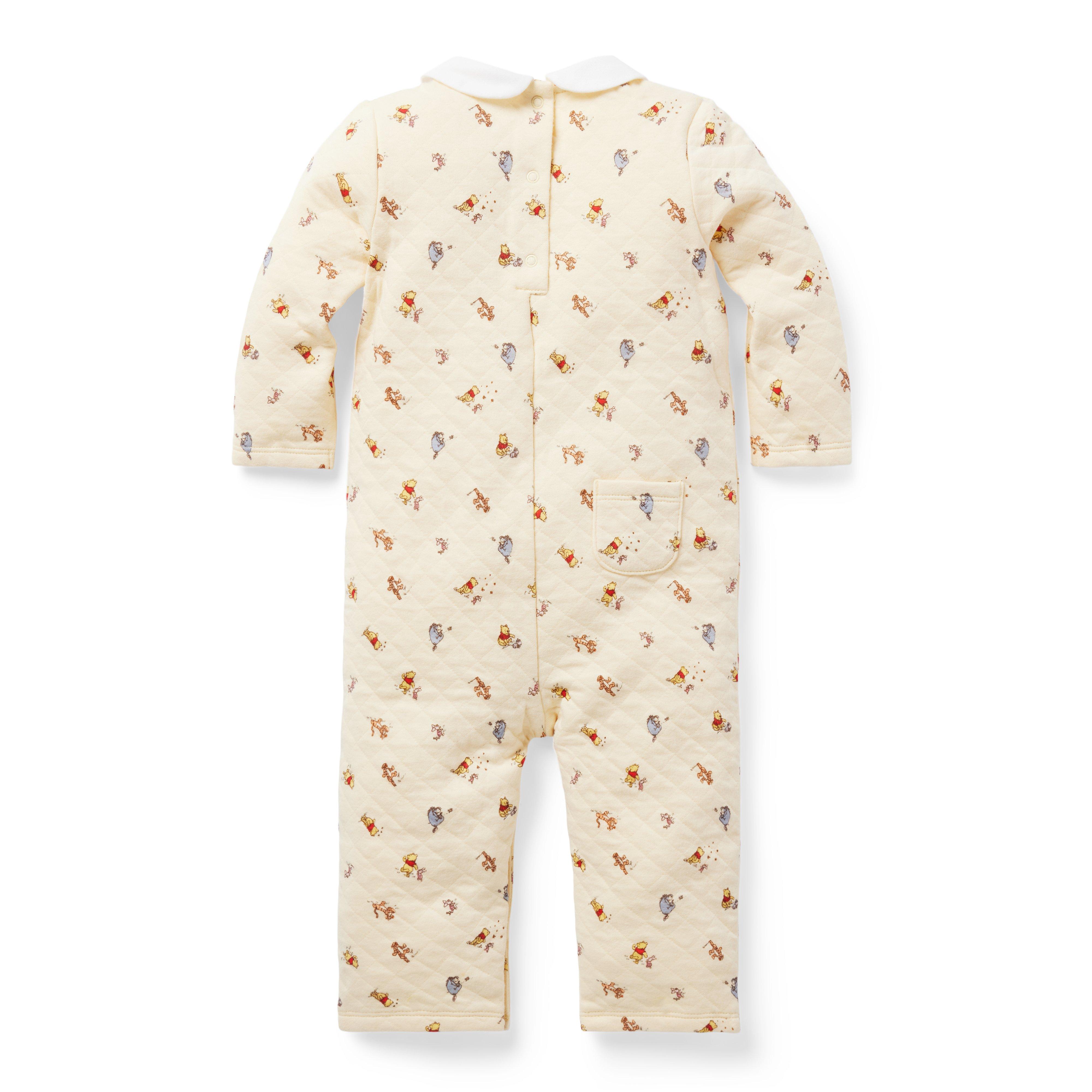 Disney Winnie The Pooh Baby Collared One-Piece image number 1