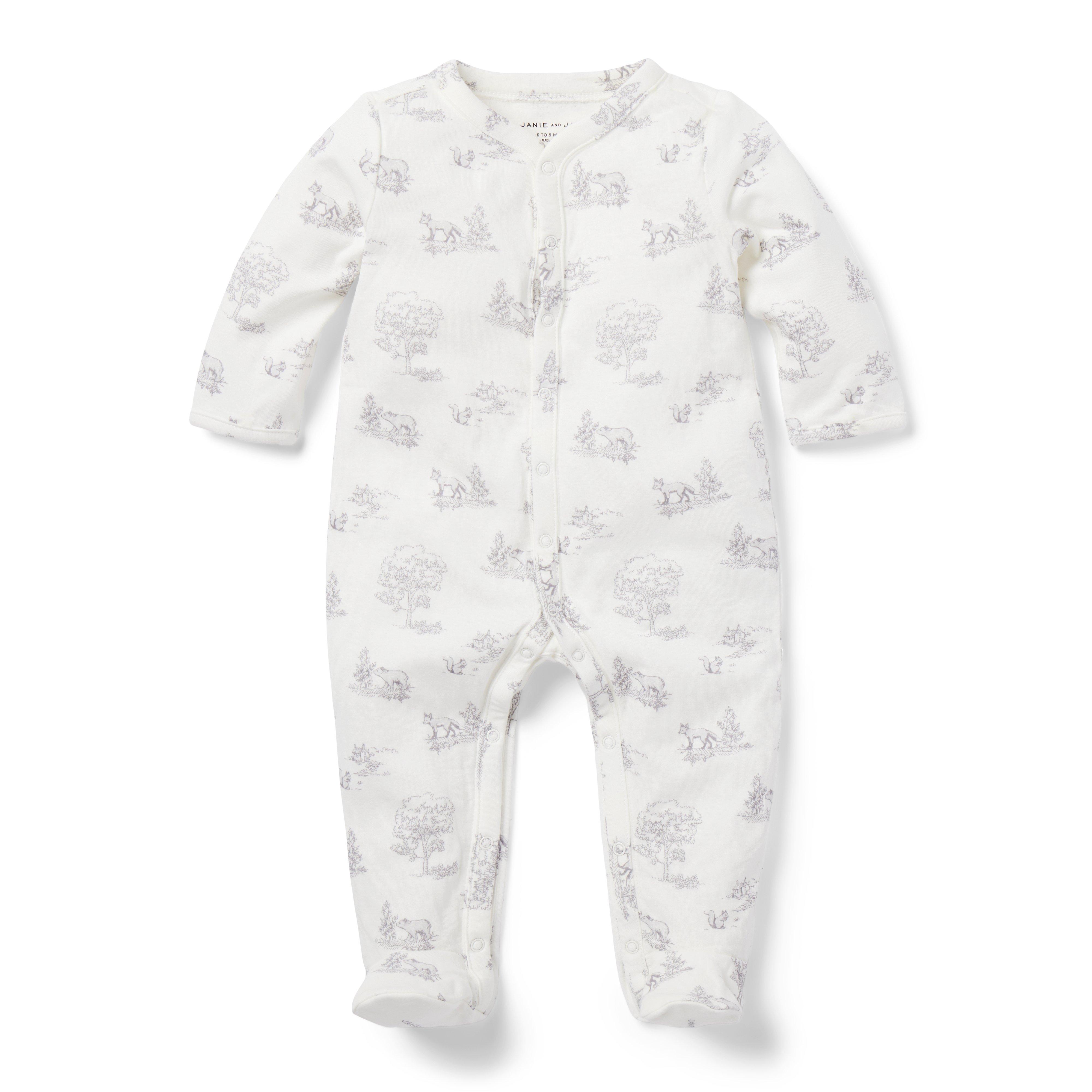 Baby Woodland Footed One-Piece