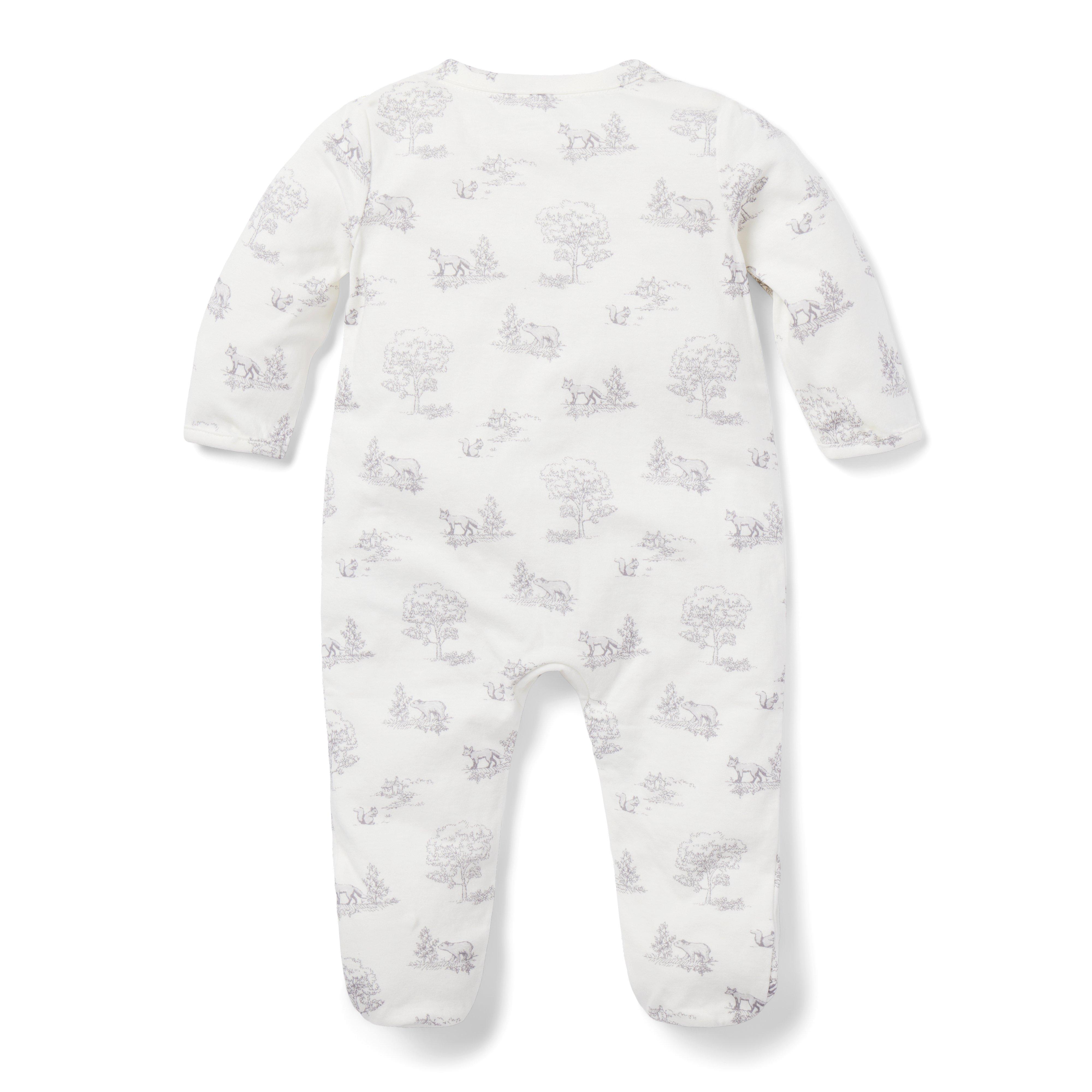 Baby Woodland Footed One-Piece image number 3