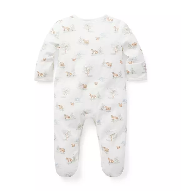 Baby Woodland Footed One-Piece image number 3