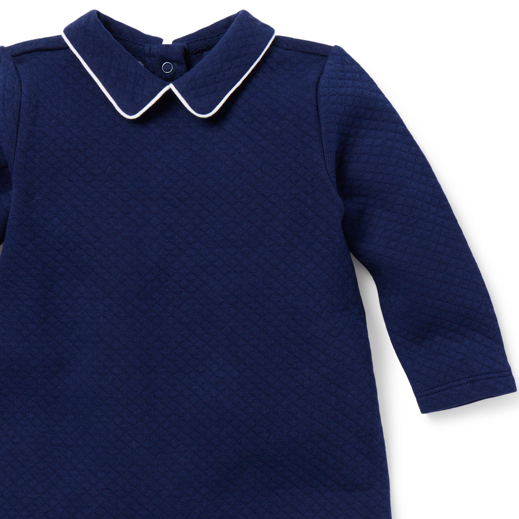 Baby Collared Quilted One-Piece image number 3