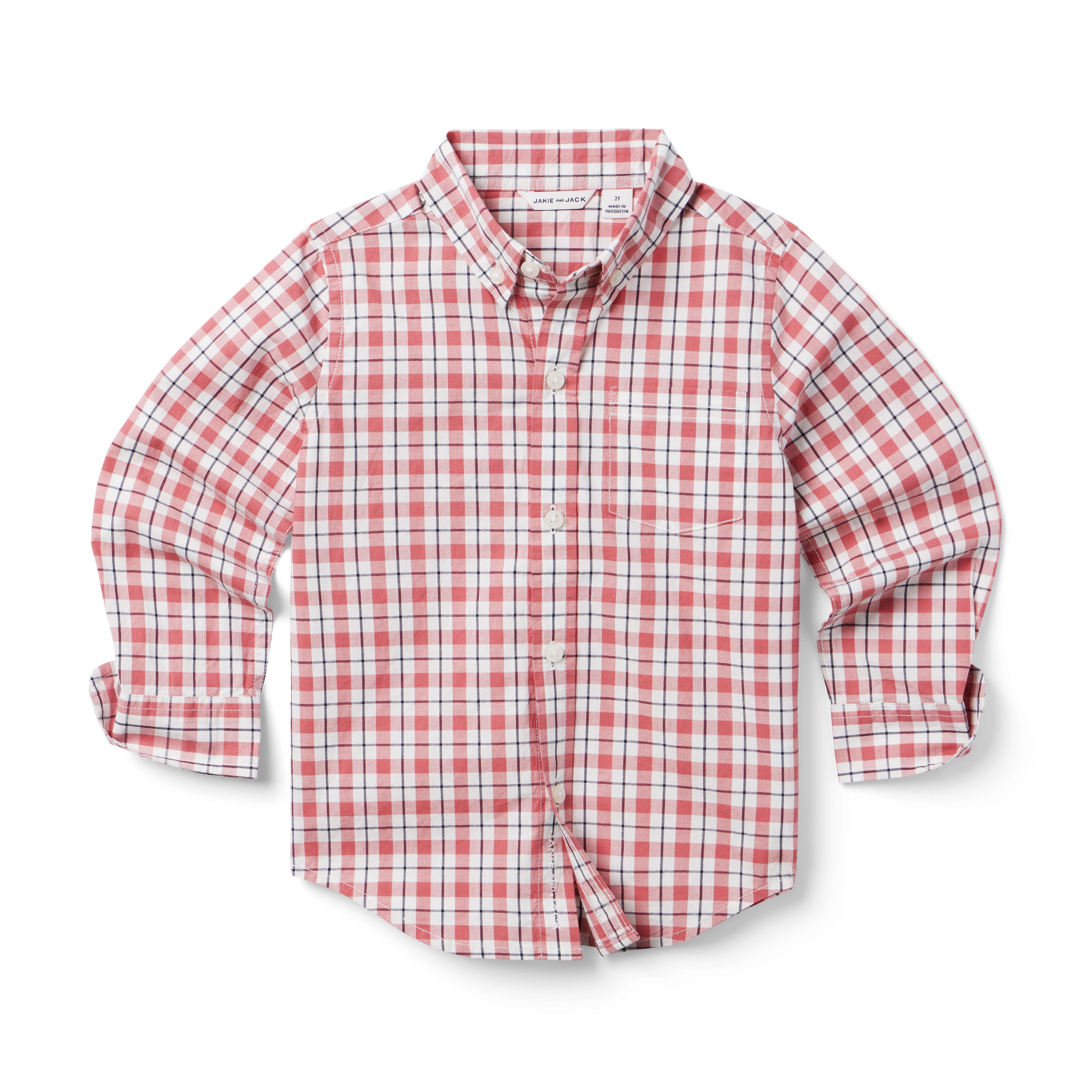 Plaid Poplin Shirt image number 0
