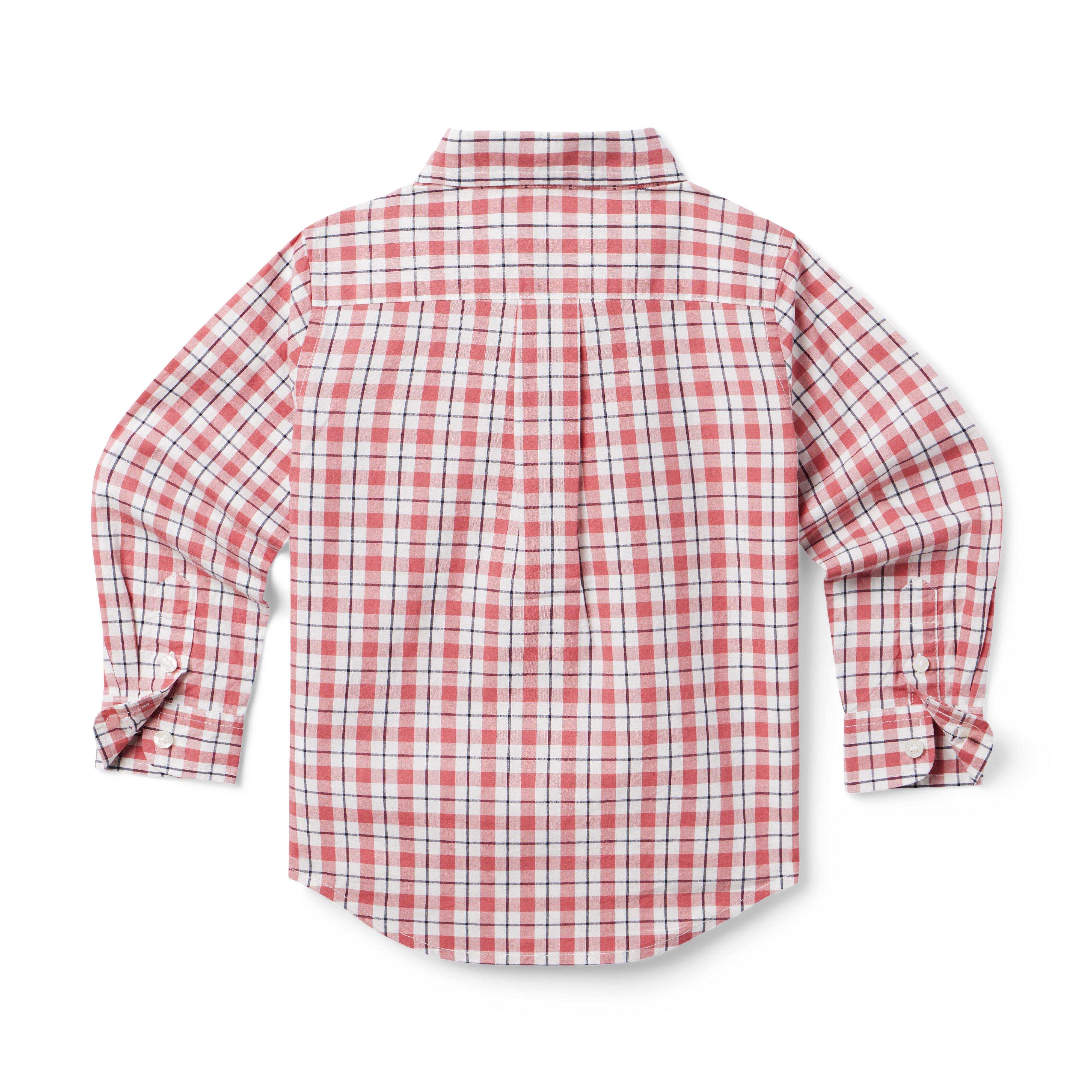 Plaid Poplin Shirt