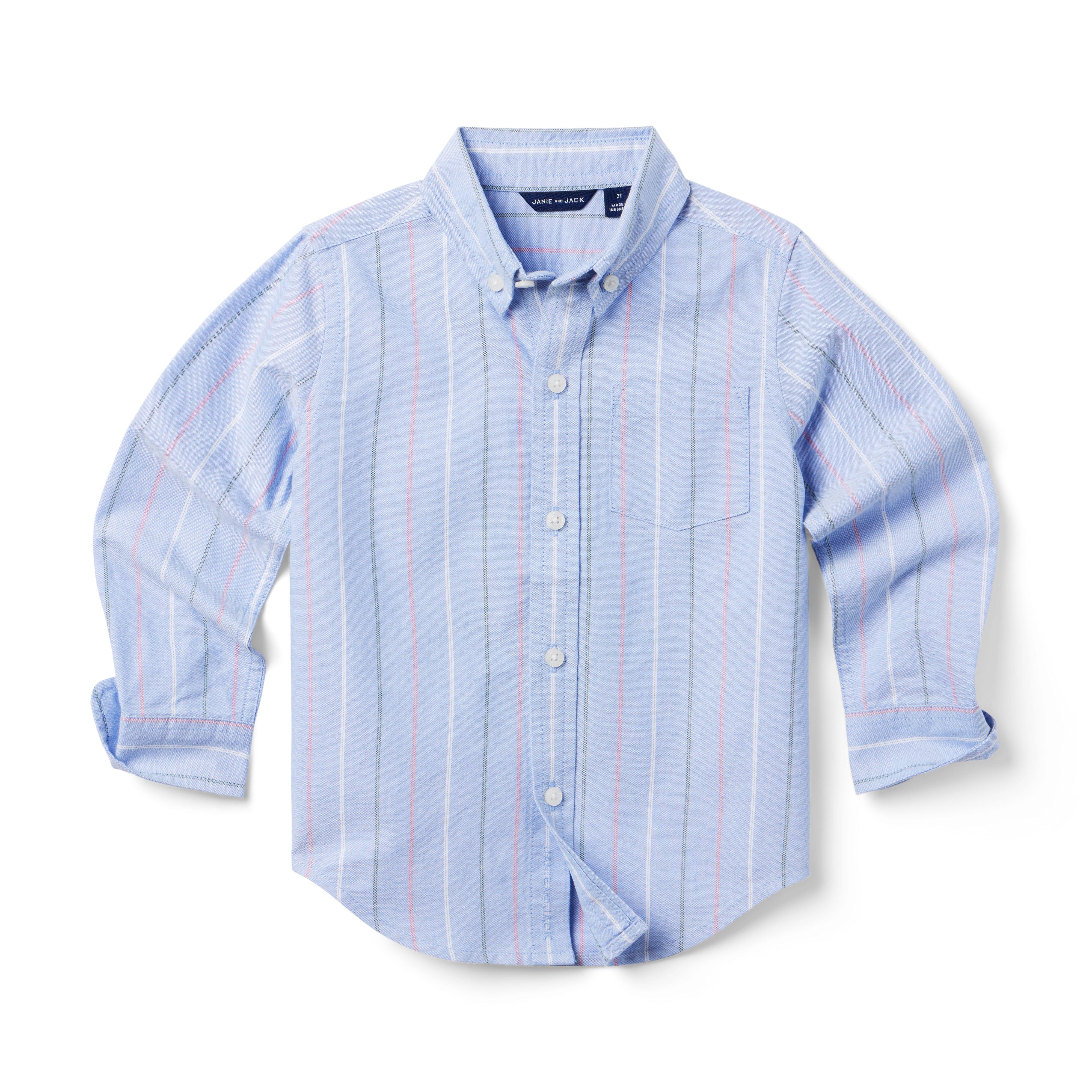 The Striped Oxford Shirt image number 0
