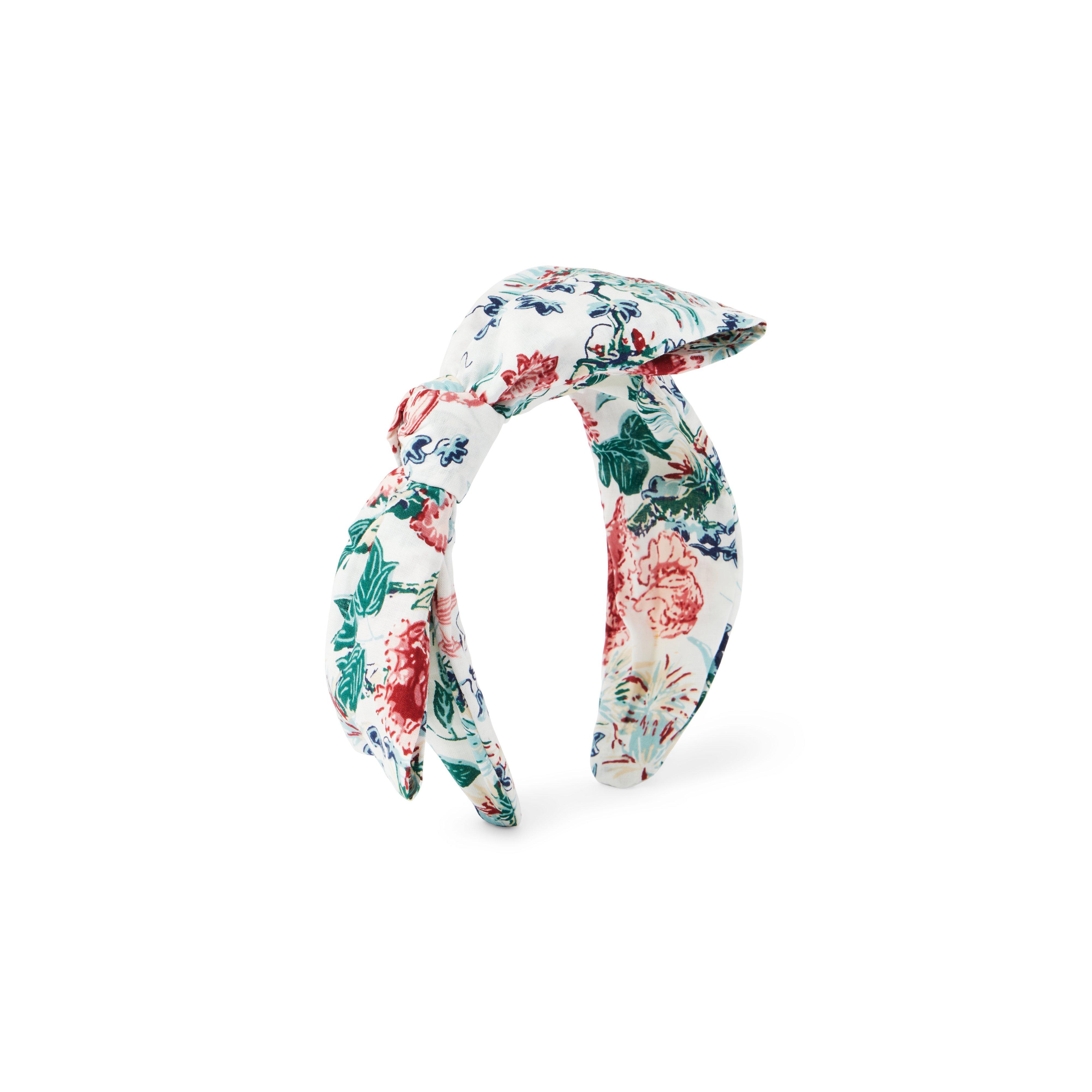 Floral Bow Headband image number 0