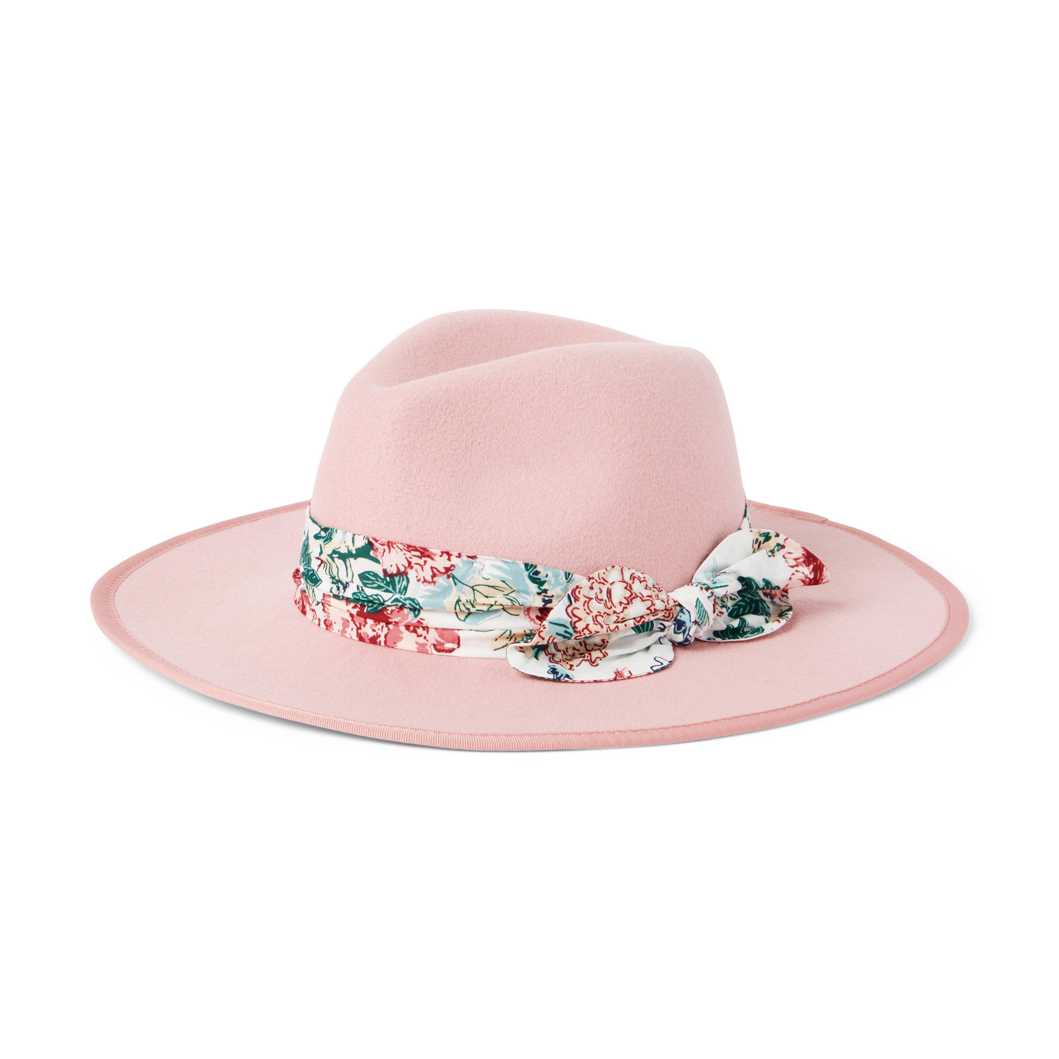 Floral Felt Hat image number 0