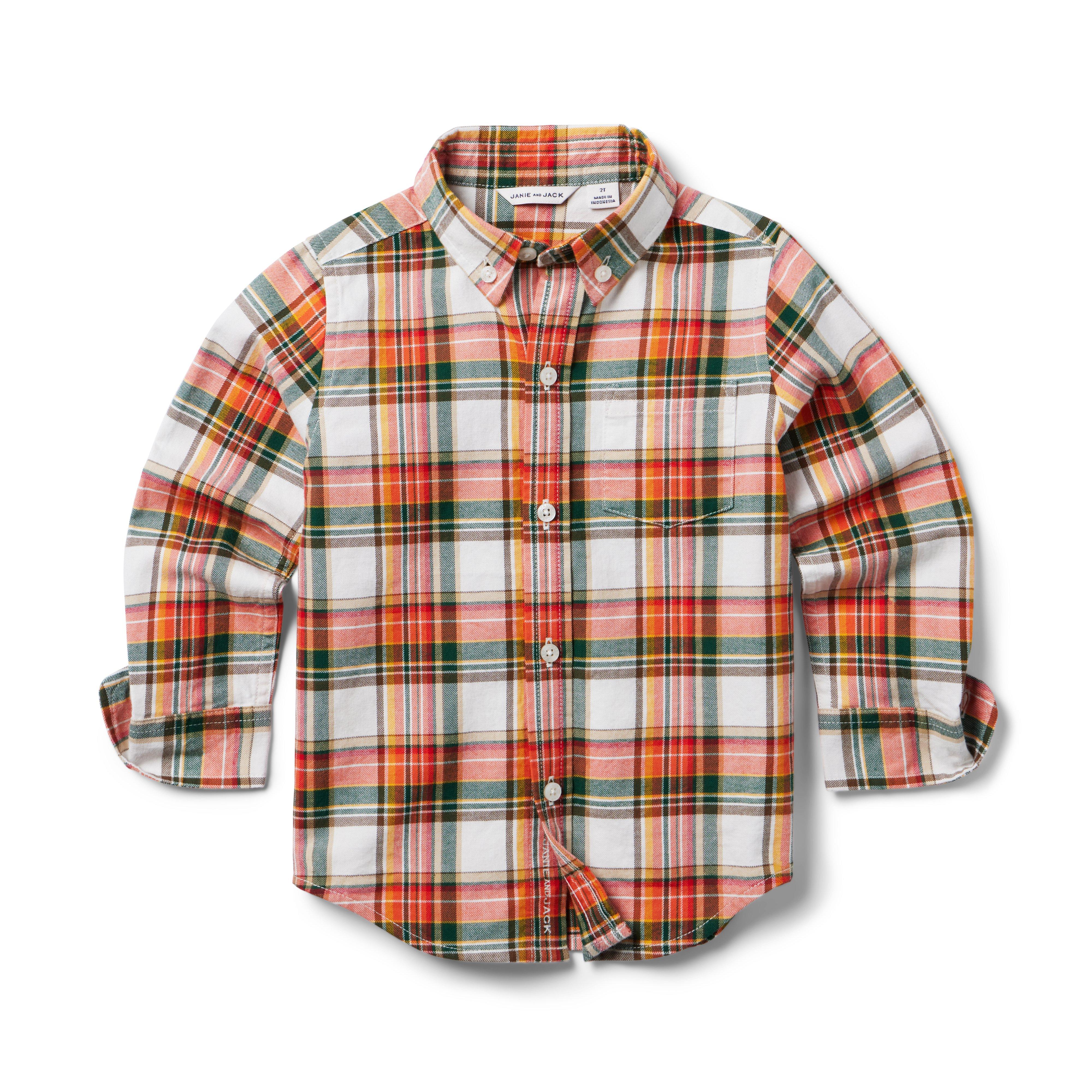 Plaid Flannel Shirt  image number 0