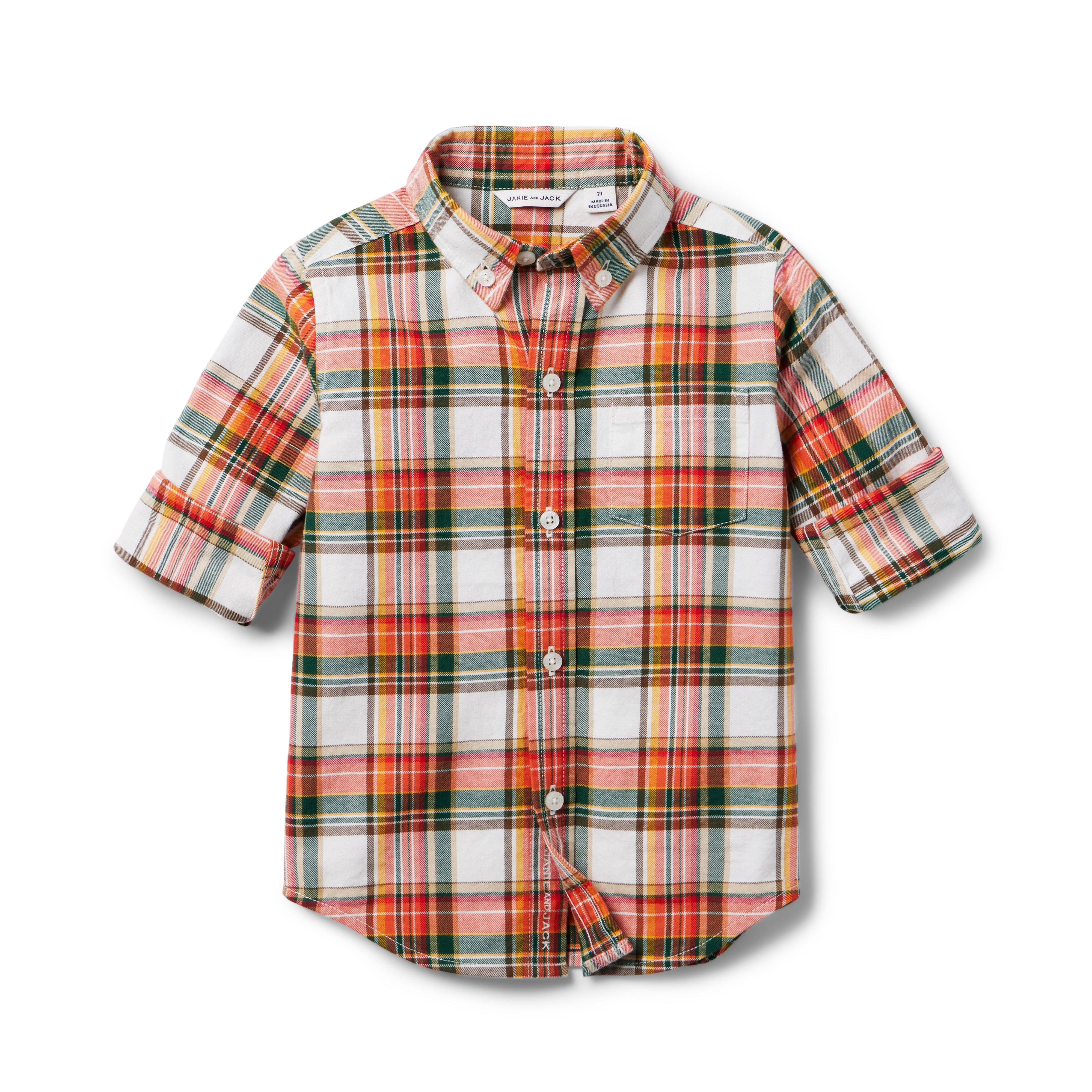 Plaid Flannel Shirt  image number 2