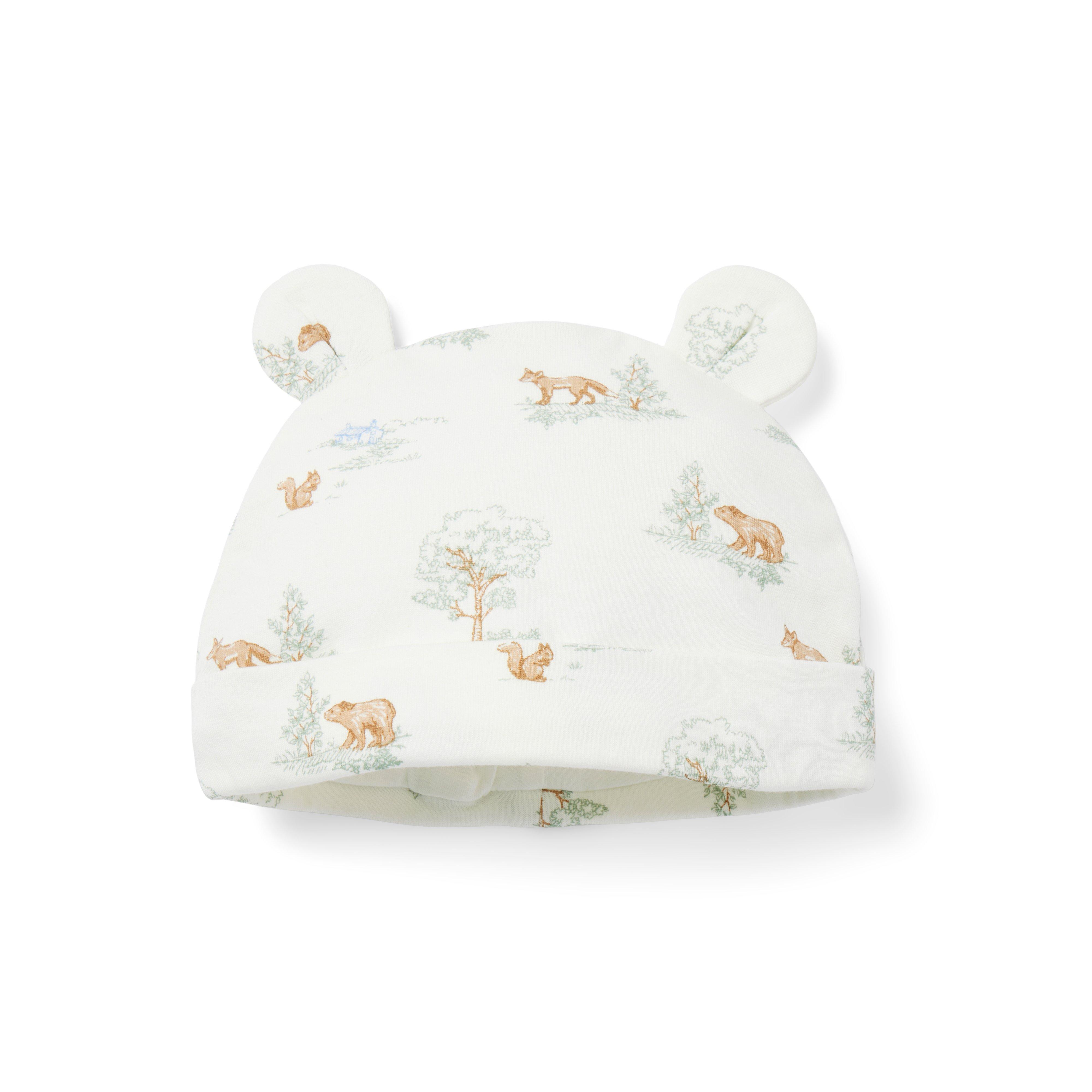 Baby Woodland Bear Ear Beanie