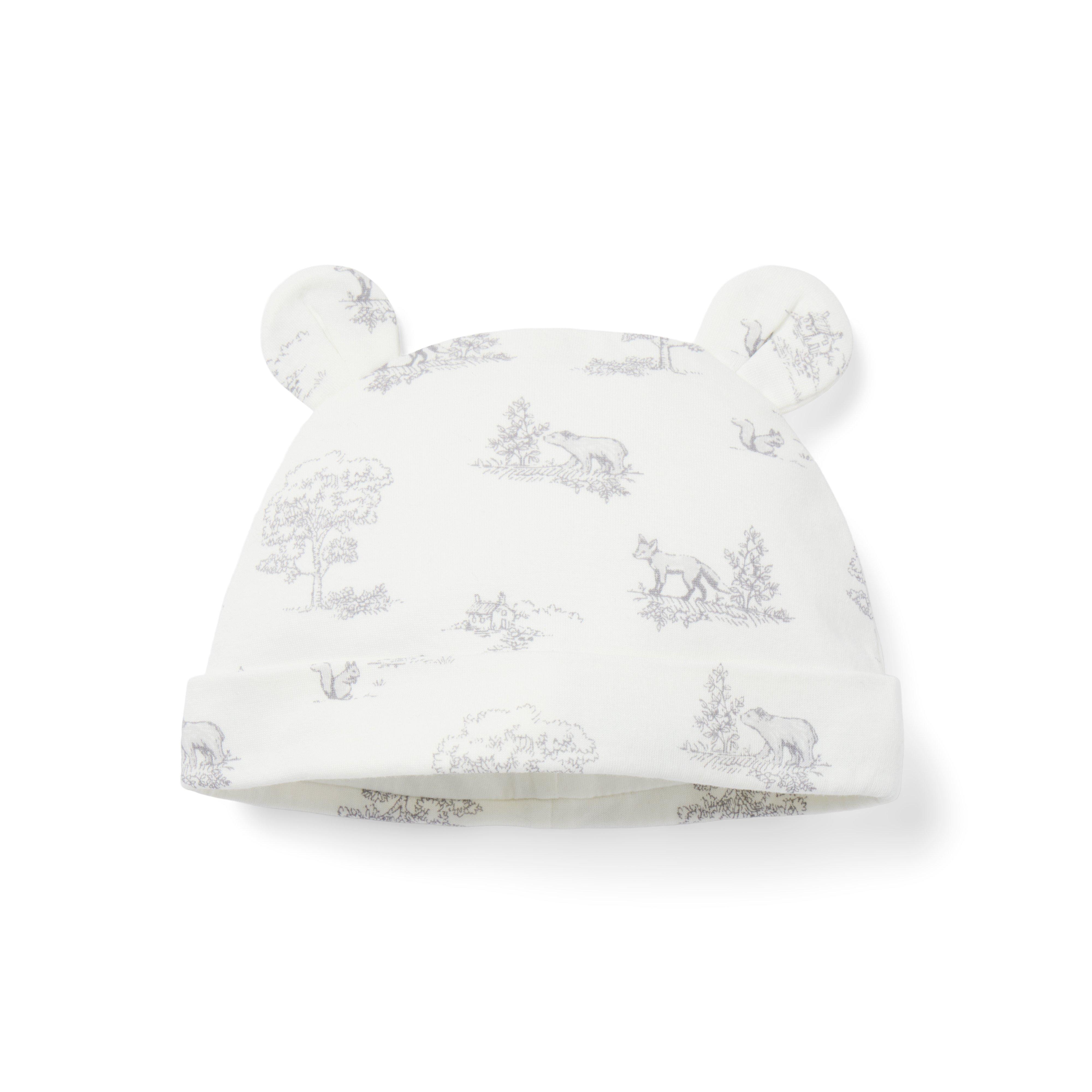 Baby Woodland Bear Ear Beanie