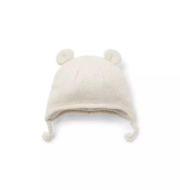 Baby Bear Ear Sweater Beanie image number 0