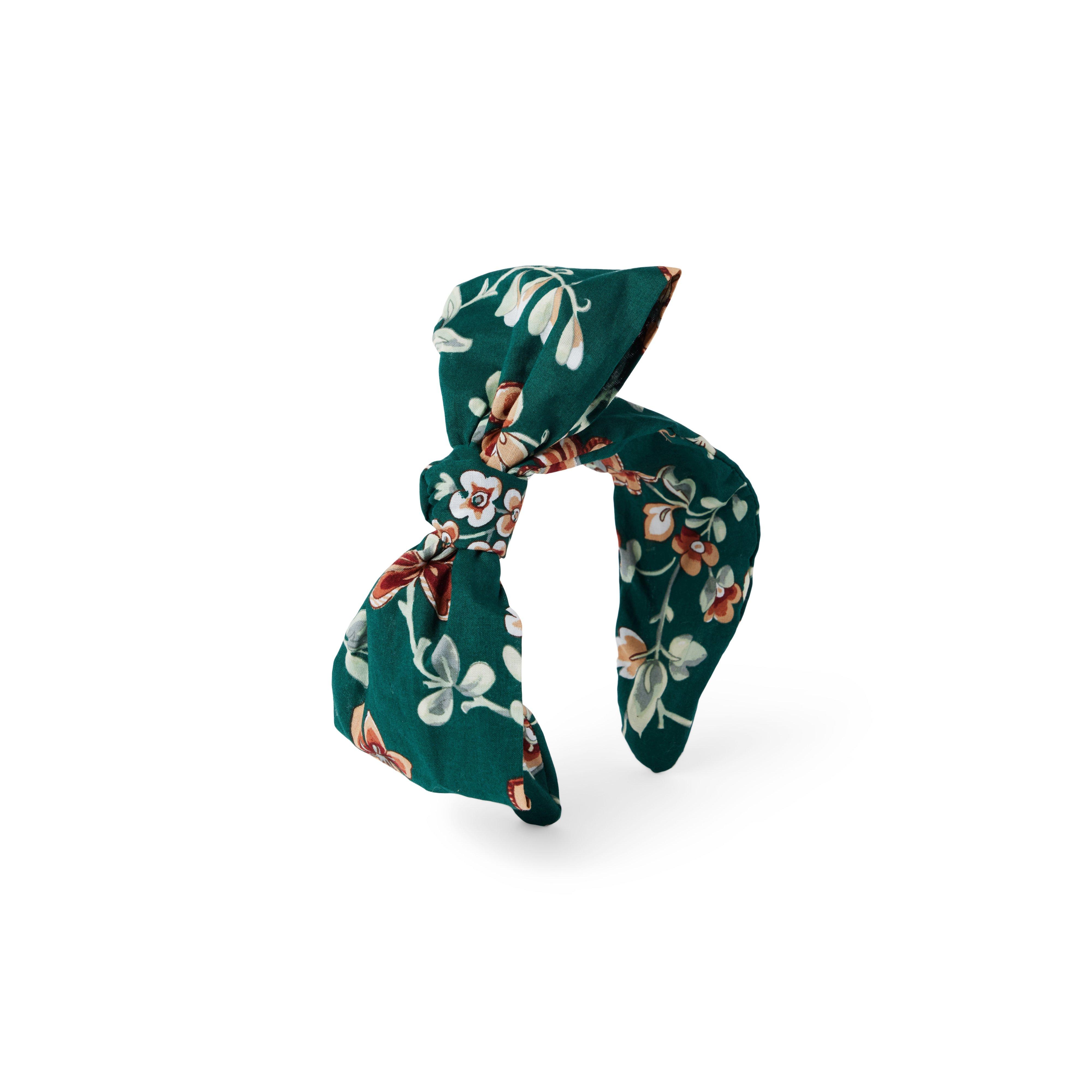 Floral Bow Headband image number 0