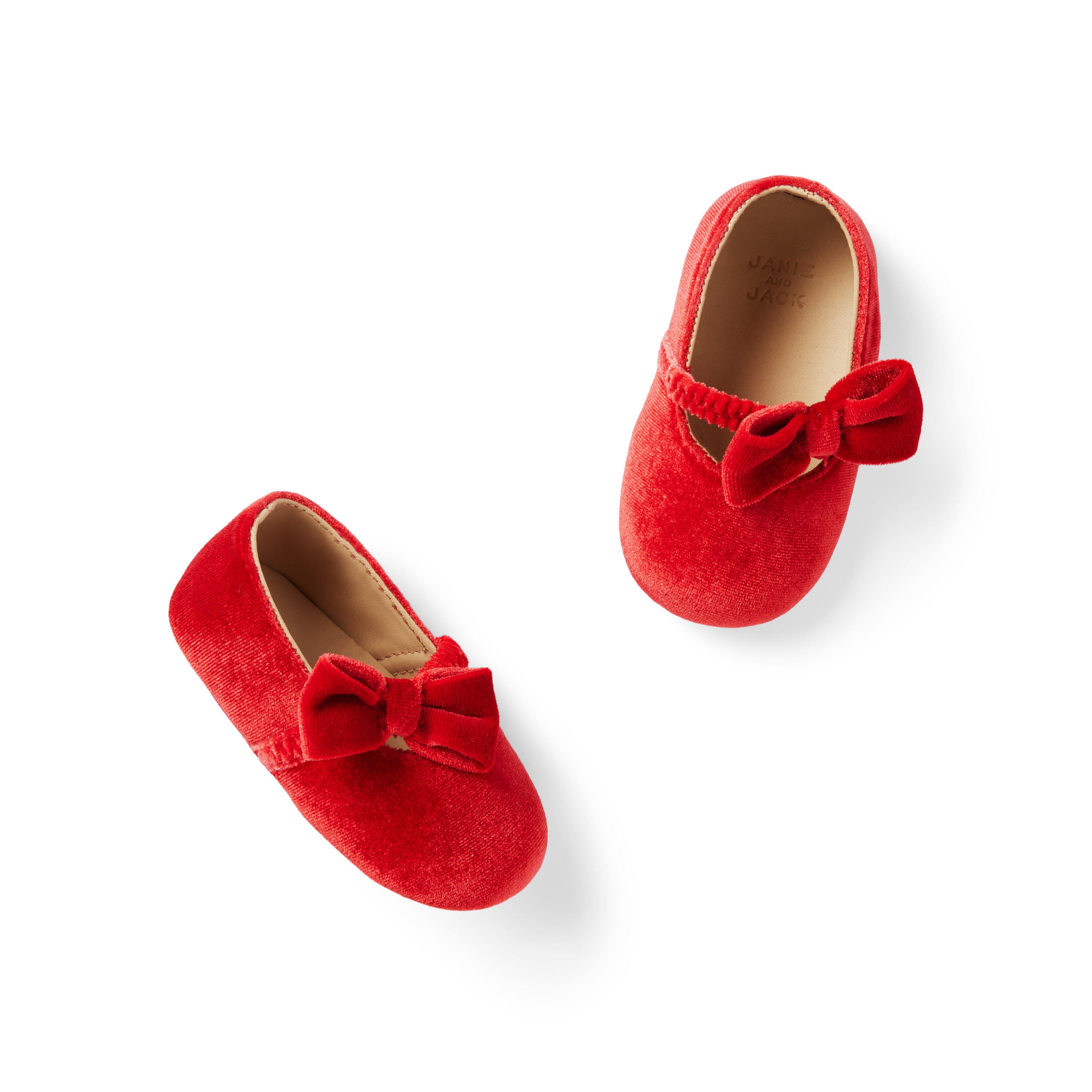 Baby Velvet Bow Ballet Flat image number 0