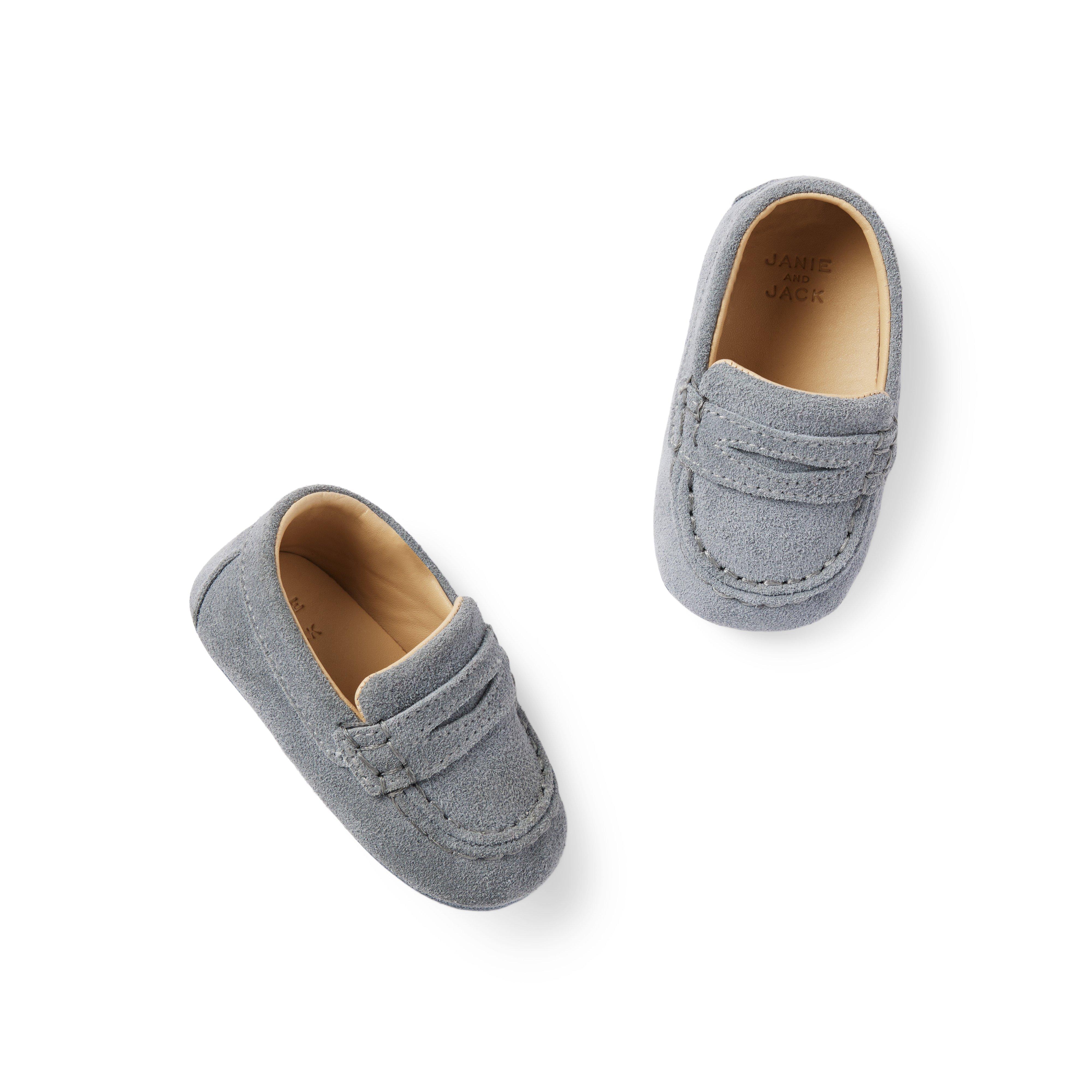 Baby Suede Penny Loafer