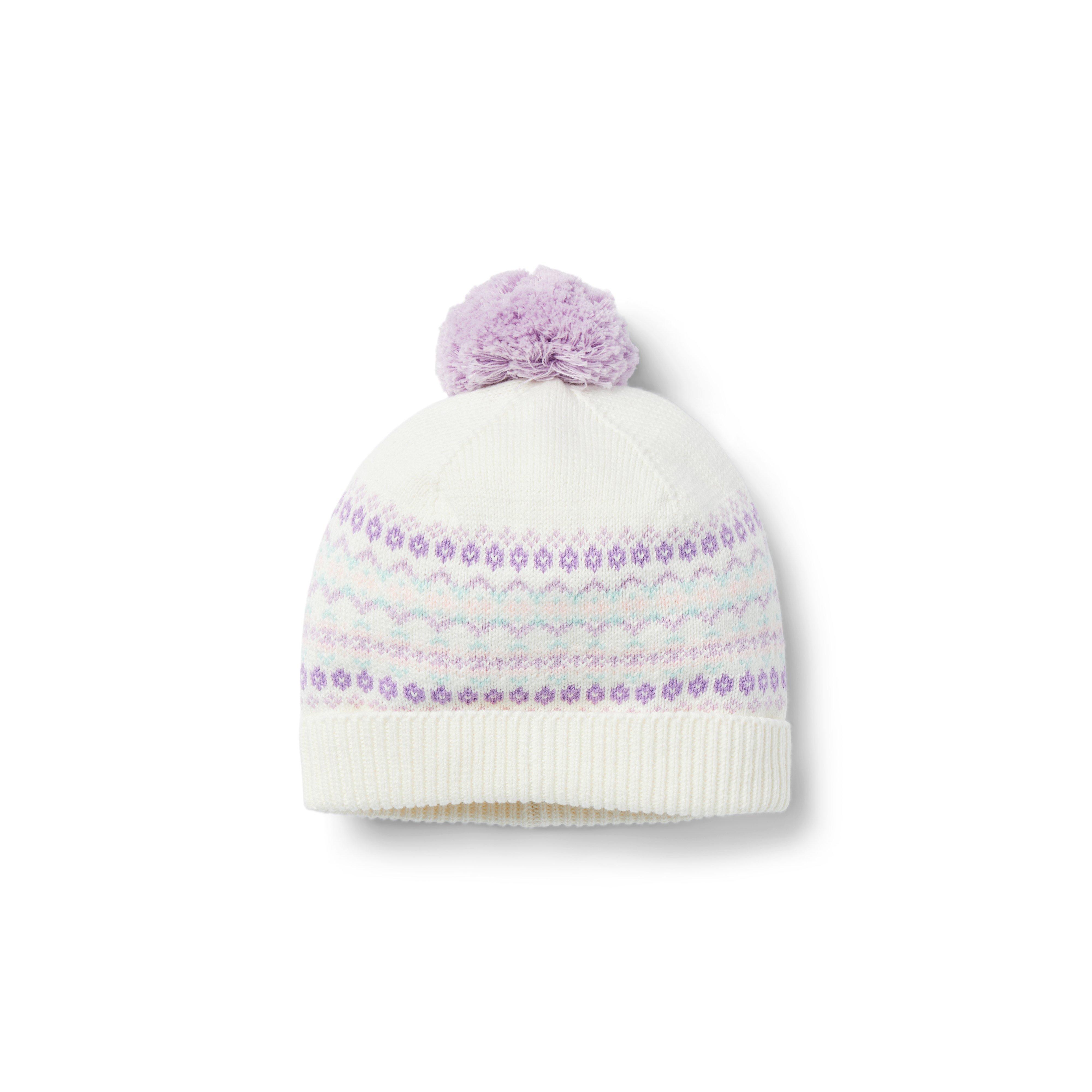 Baby Fair Isle Pom Beanie image number 0