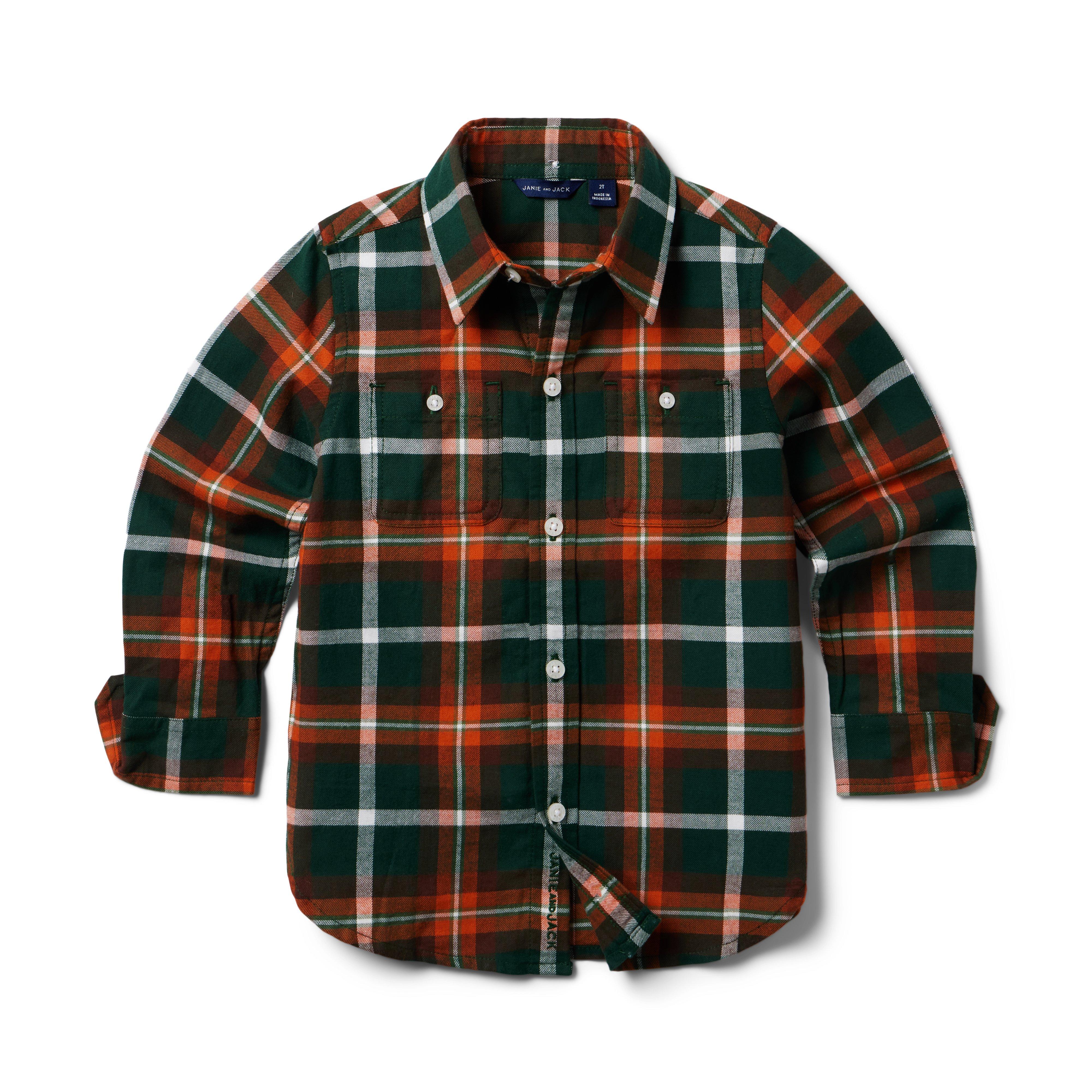 Plaid Flannel Shirt