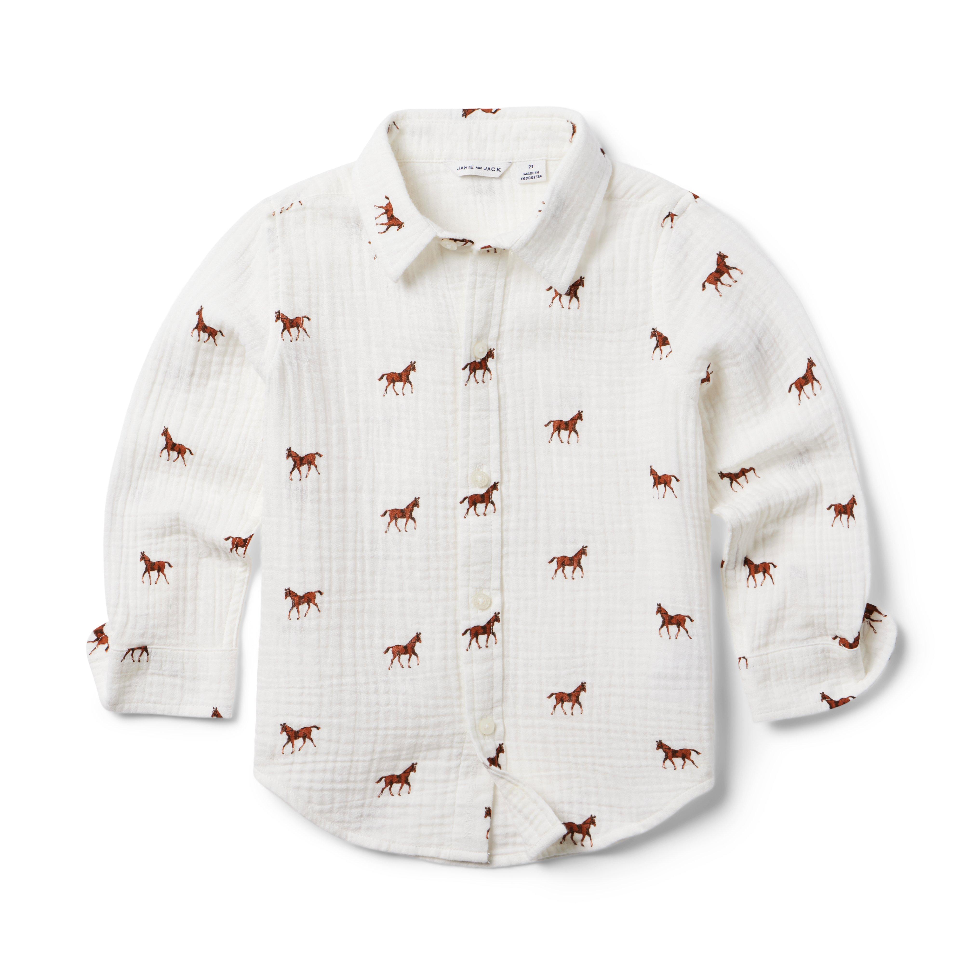 Horse Gauze Shirt