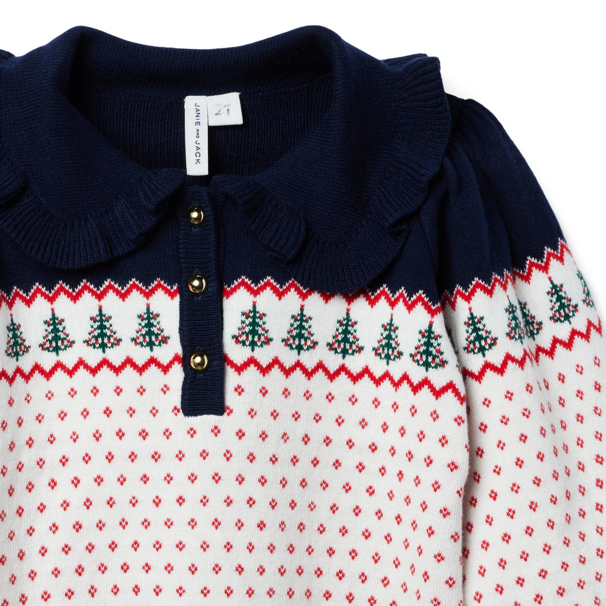 The Festive Fair Isle Sweater image number 3