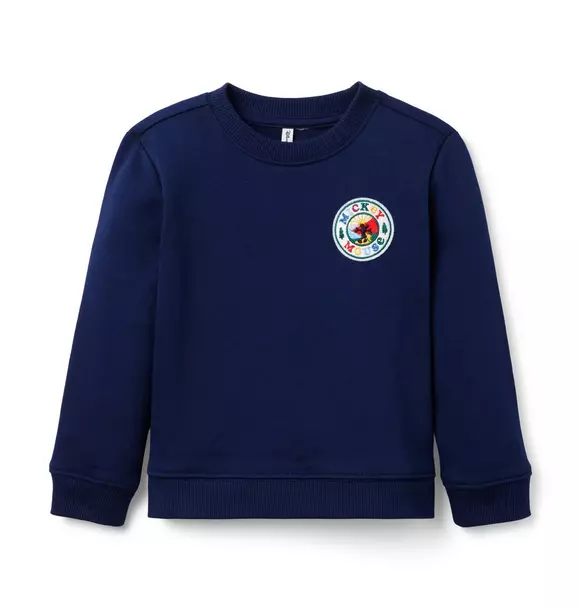 Disney Mickey Mouse Patch Sweatshirt image number 0
