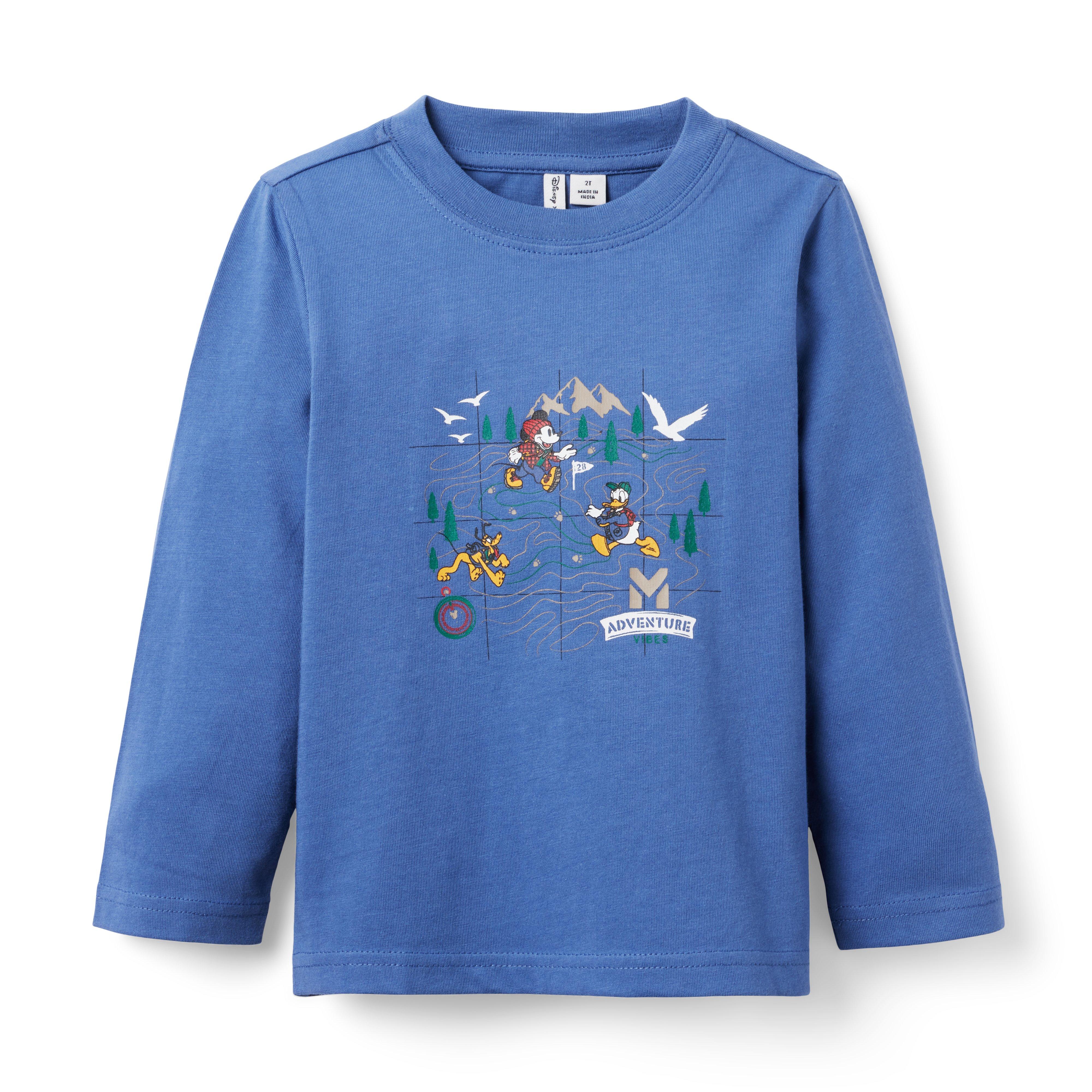 Disney Mickey Mouse & Friends Map Tee image number 0