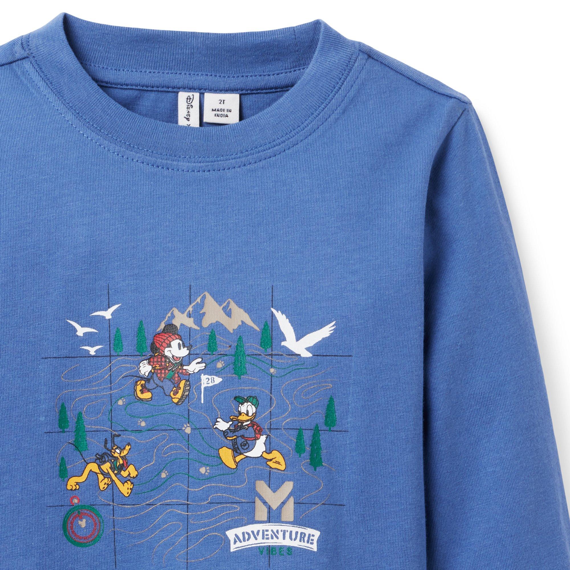 Disney Mickey Mouse & Friends Map Tee image number 1