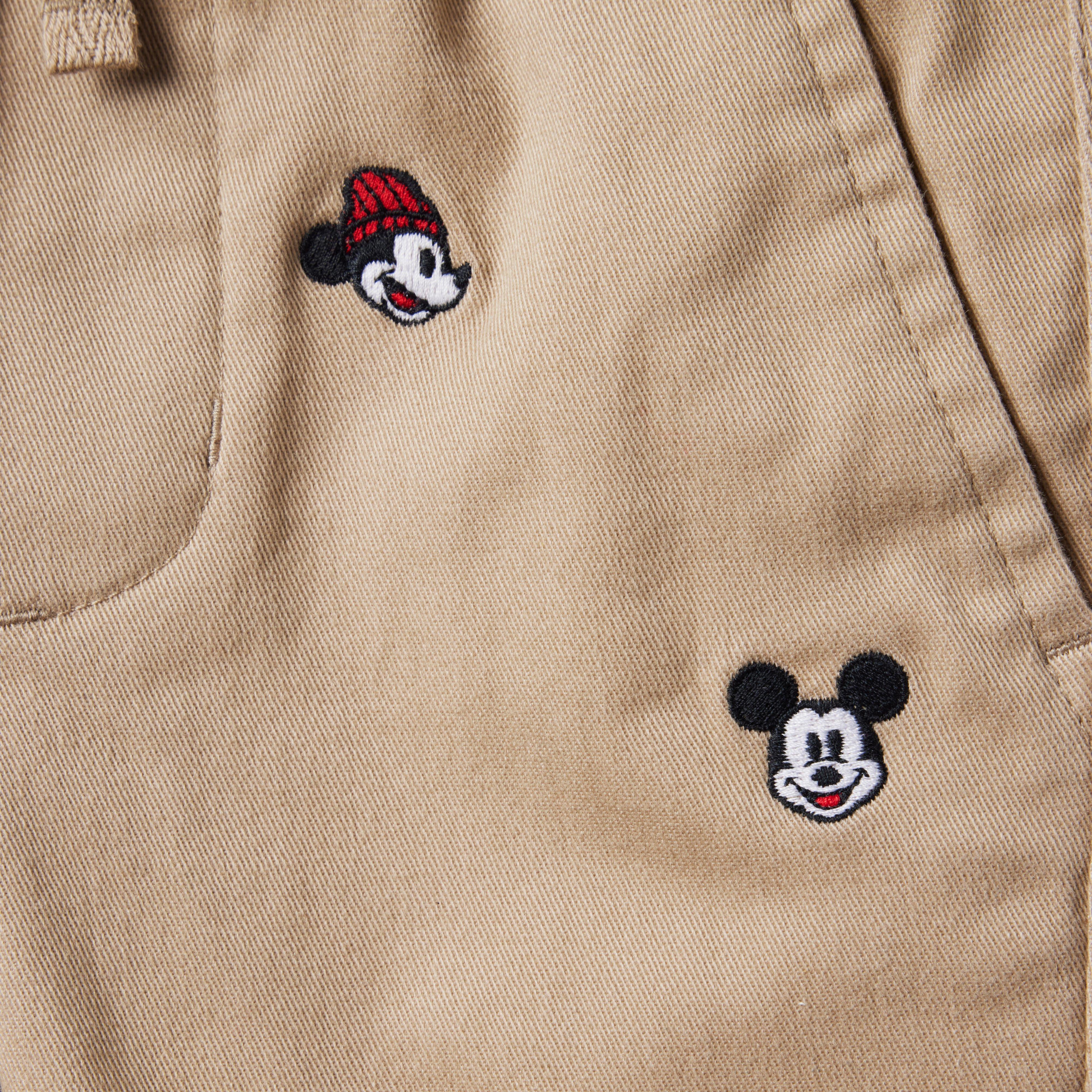 Disney Mickey Mouse Embroidered Twill Jogger image number 1