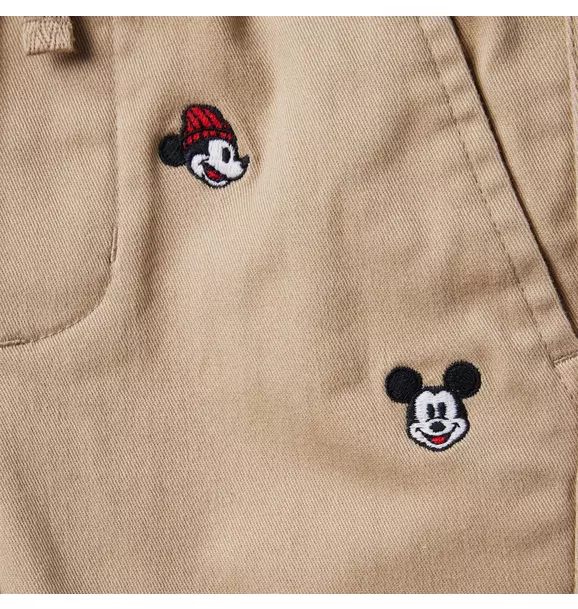 Disney Mickey Mouse Embroidered Twill Jogger image number 1