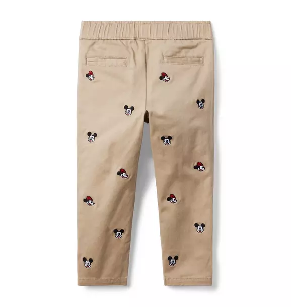 Disney Mickey Mouse Embroidered Twill Jogger image number 3