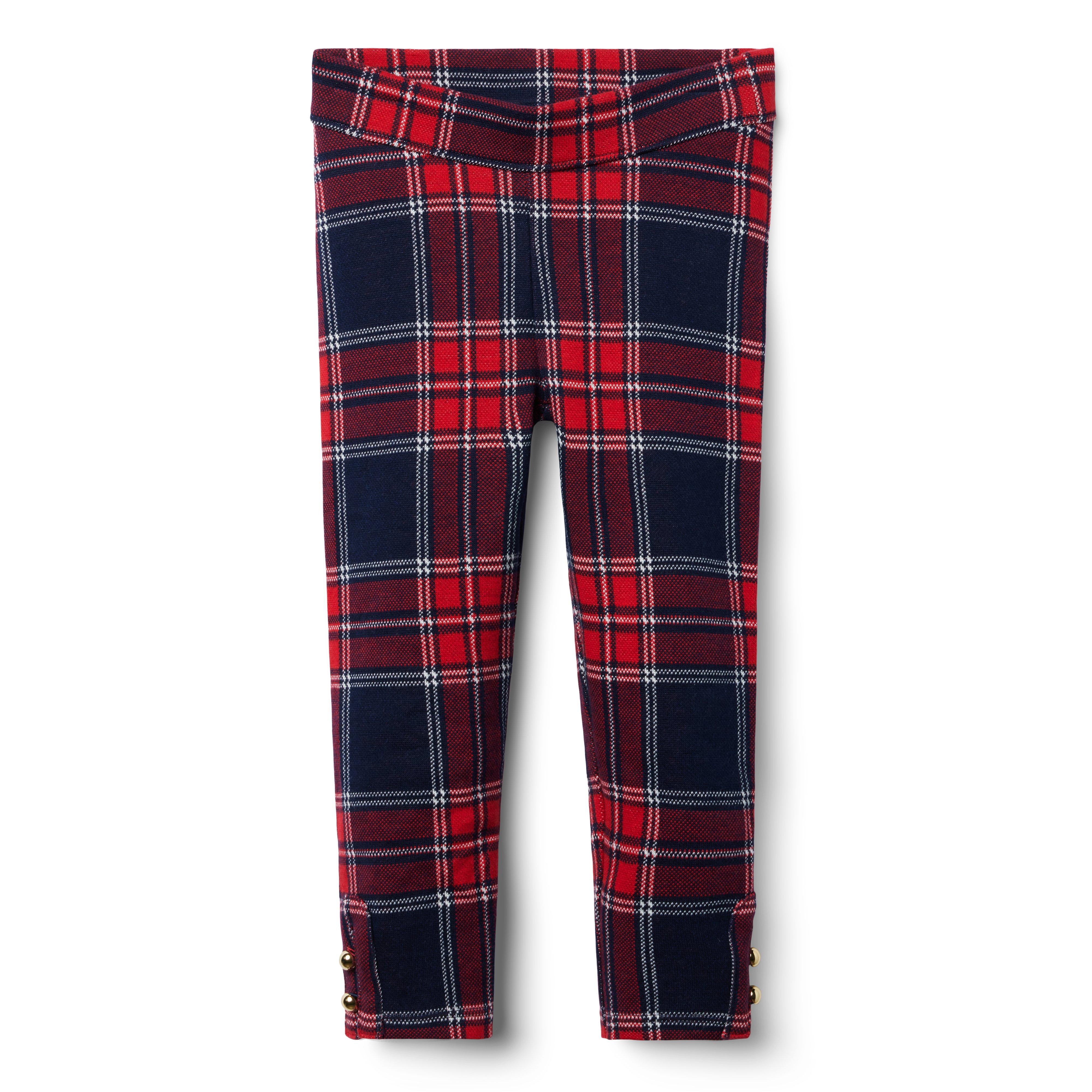 The Tartan Button Cuff Pant