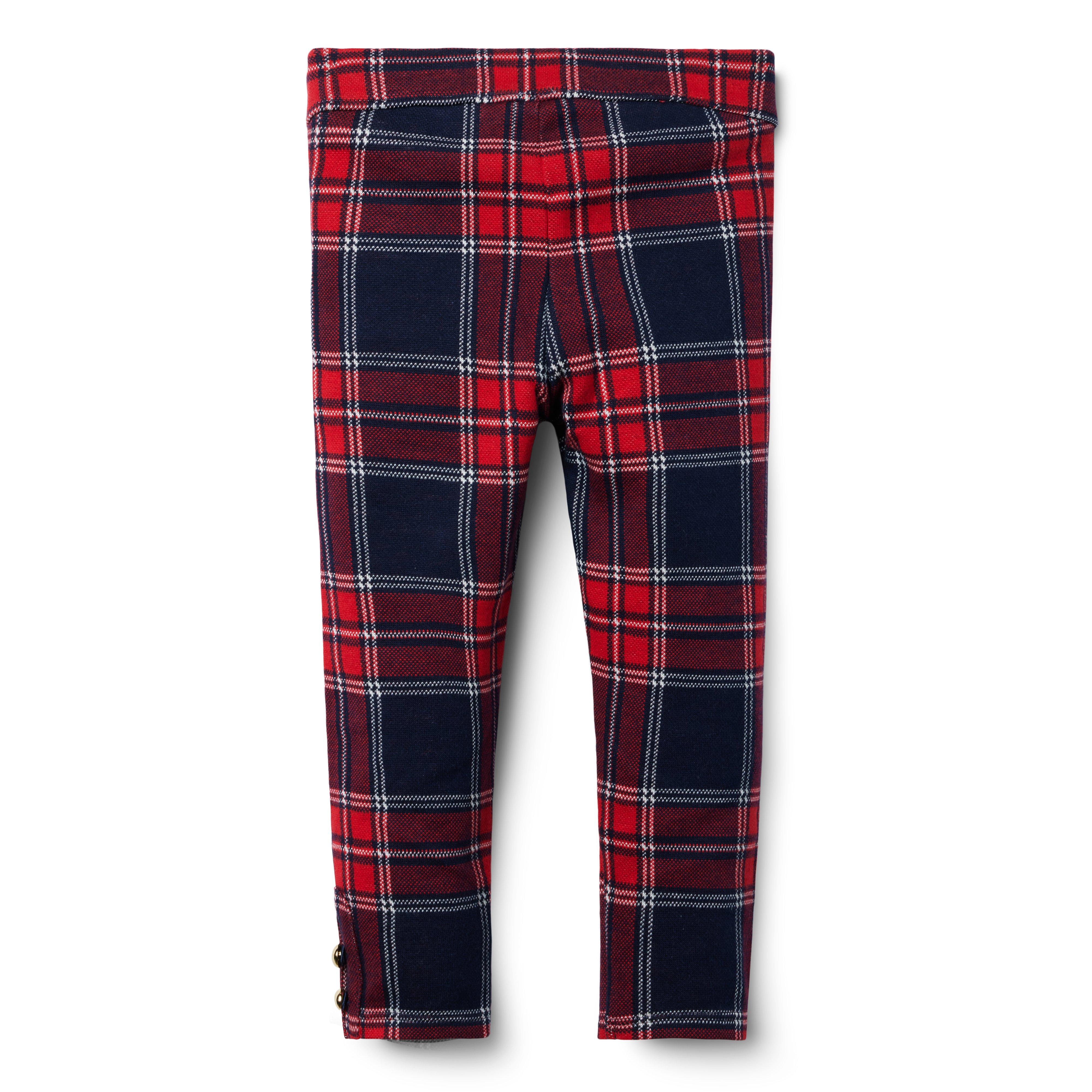 The Tartan Button Cuff Pant