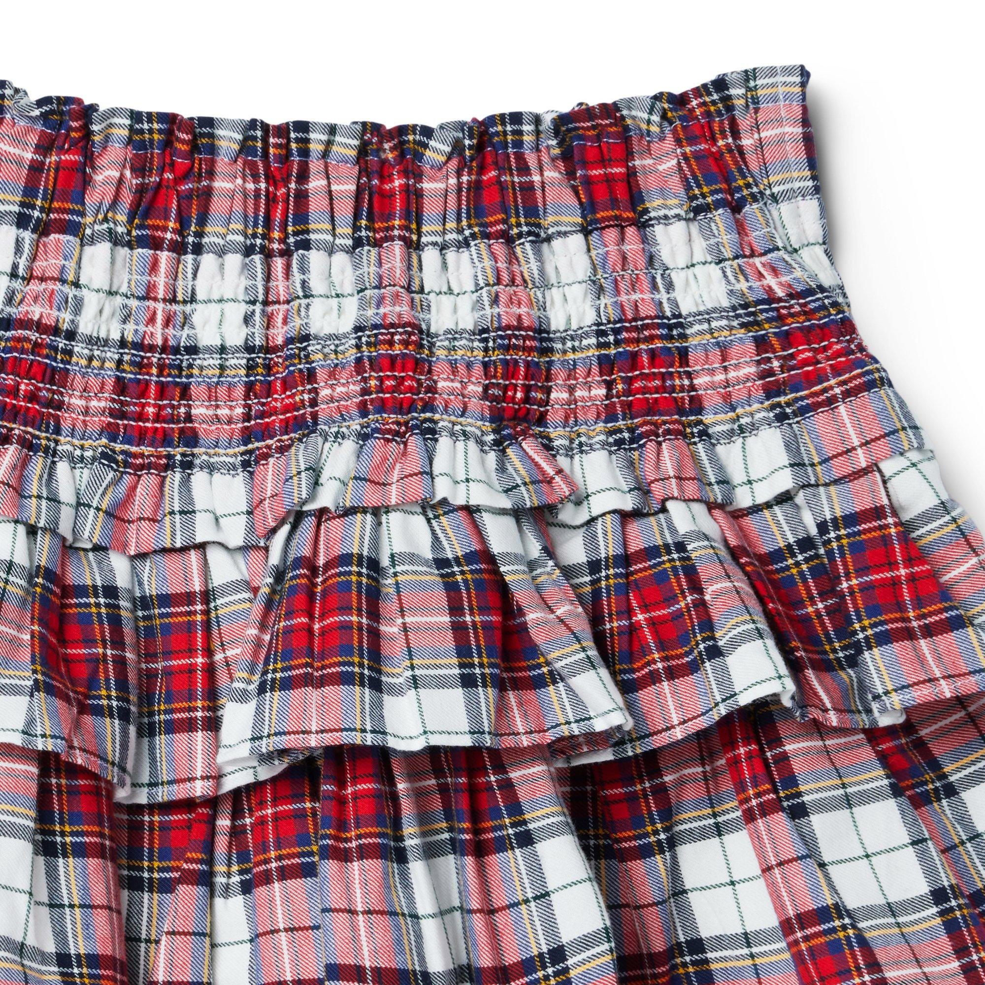 Hayley tartan pleated outlet tennis skirt