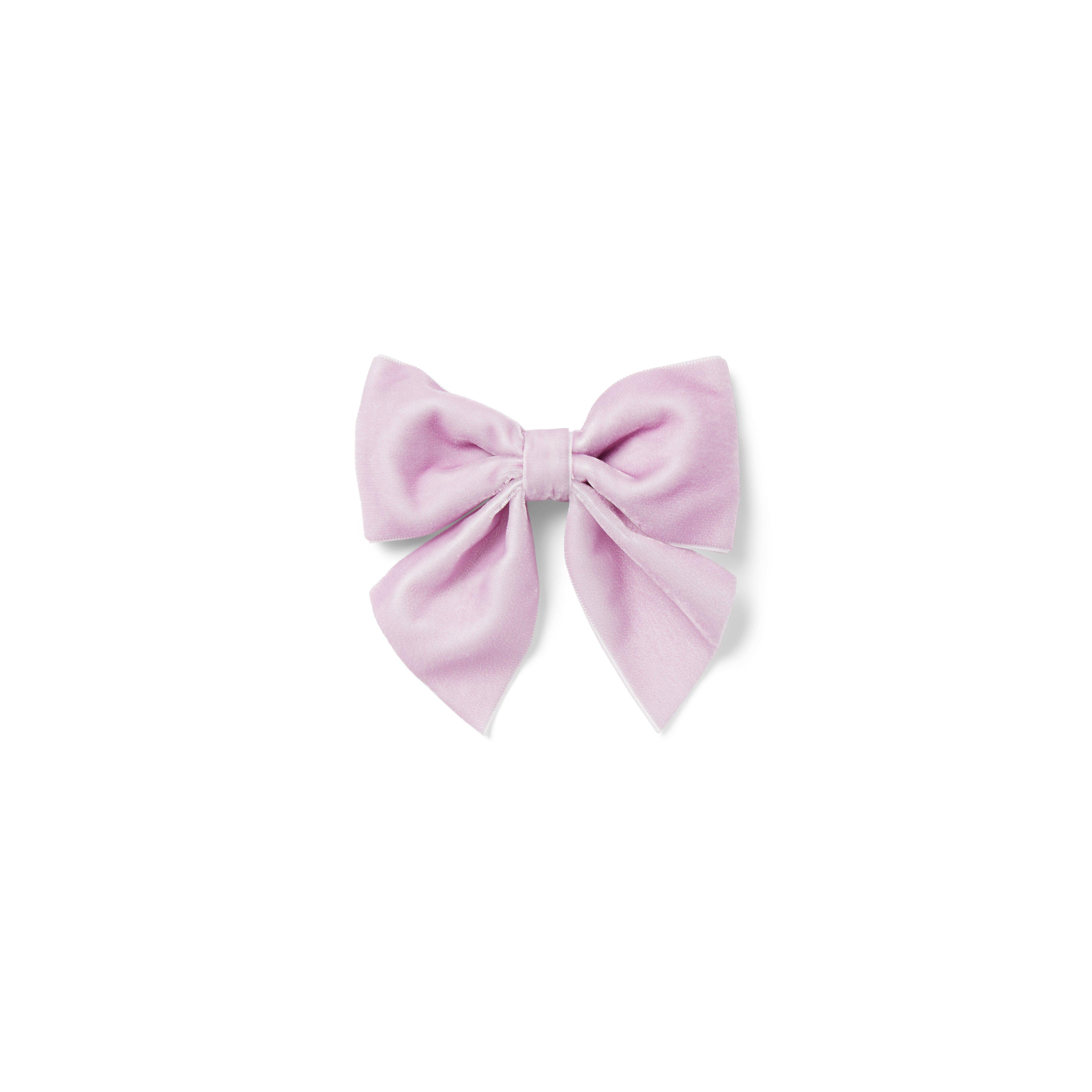 Velvet Bow Barrette