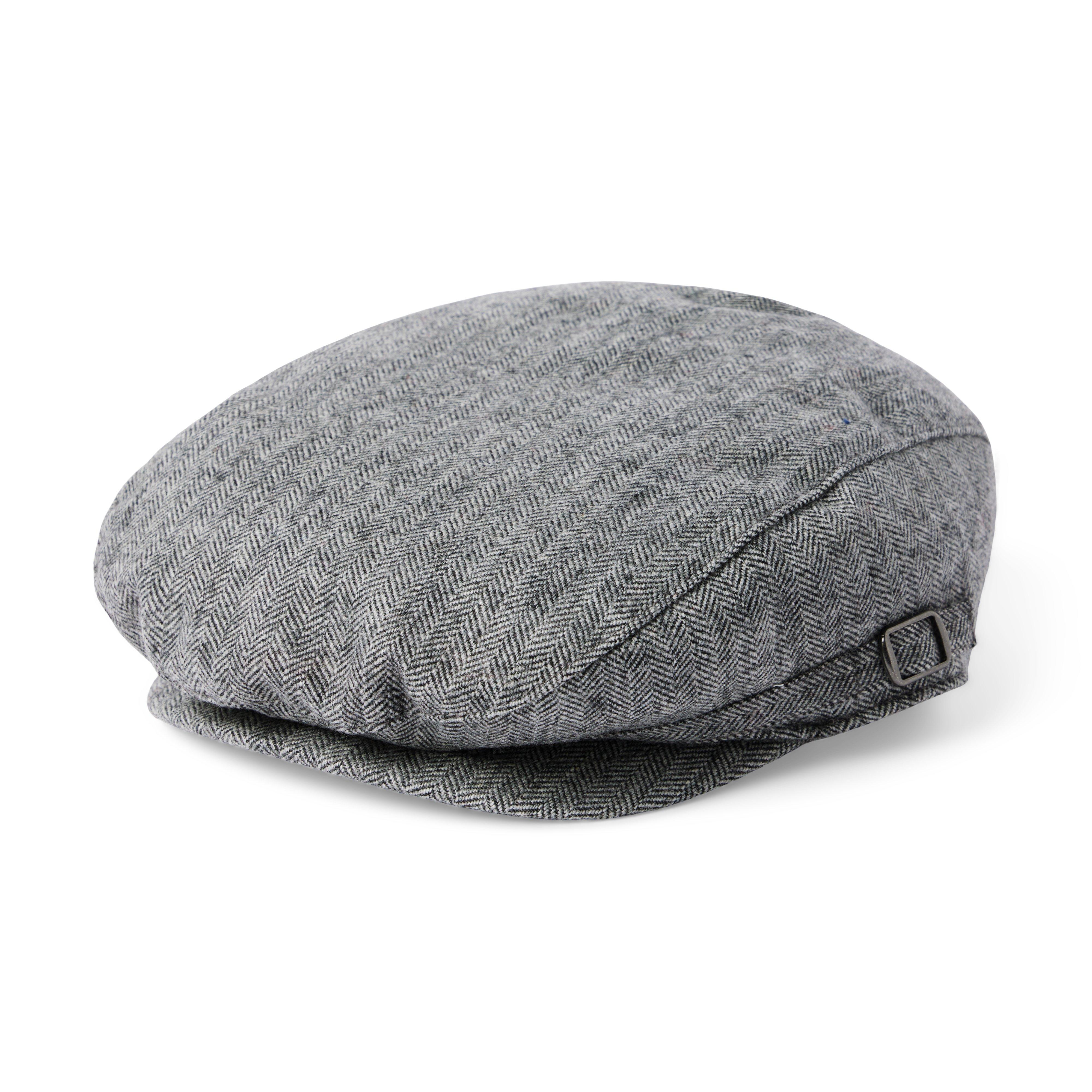 Herringbone Newsboy Cap