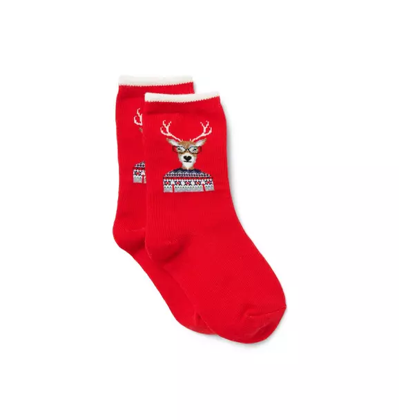 Reindeer Sock