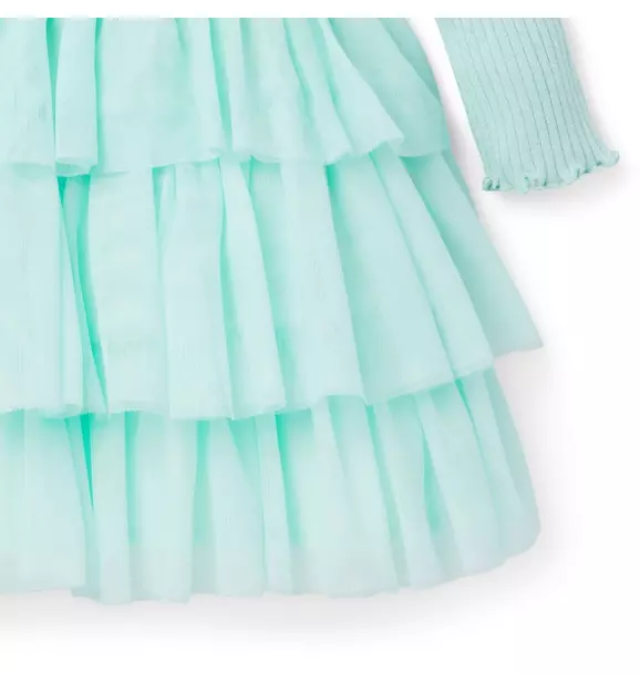 Tiered Tulle Dress  image number 7